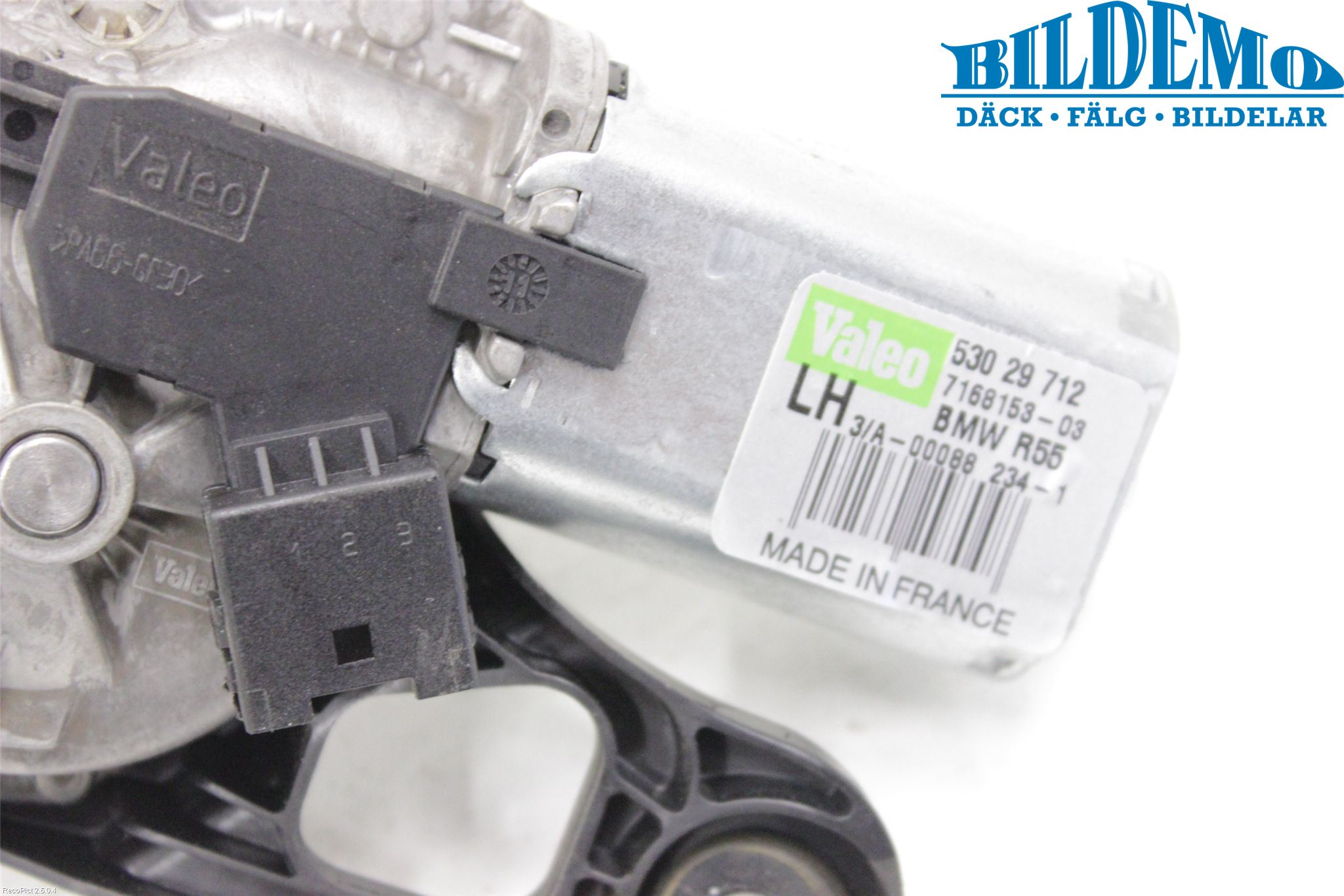 Mini CLUBMAN R55 06-14 Torkarmotor Baklucka