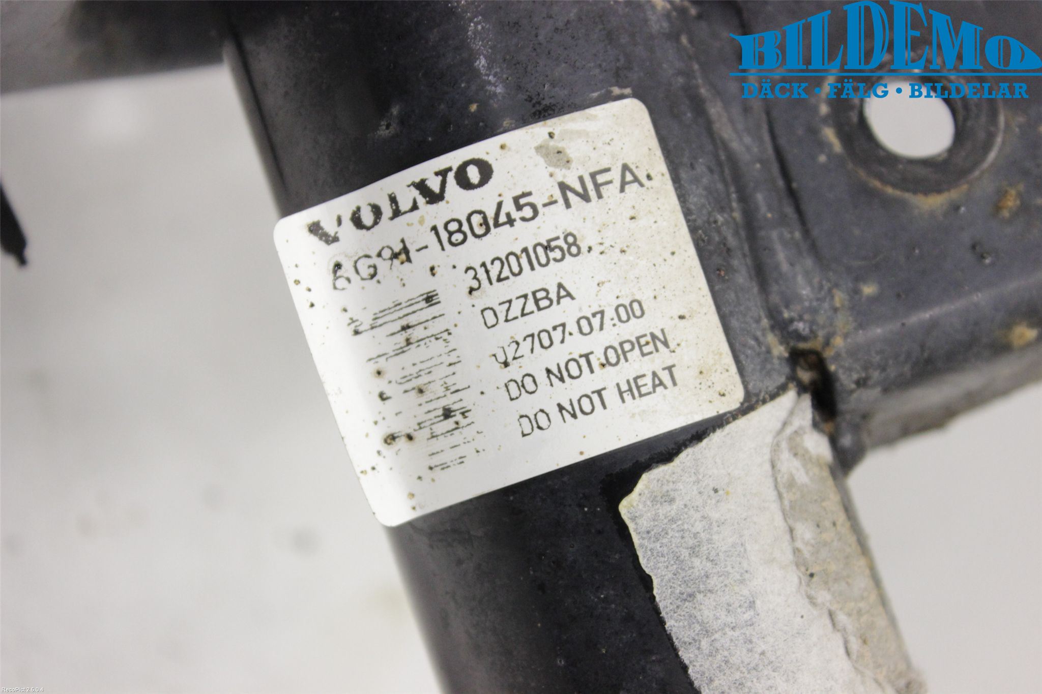 Volvo S80 07-13 Fjäderben Fram Höger