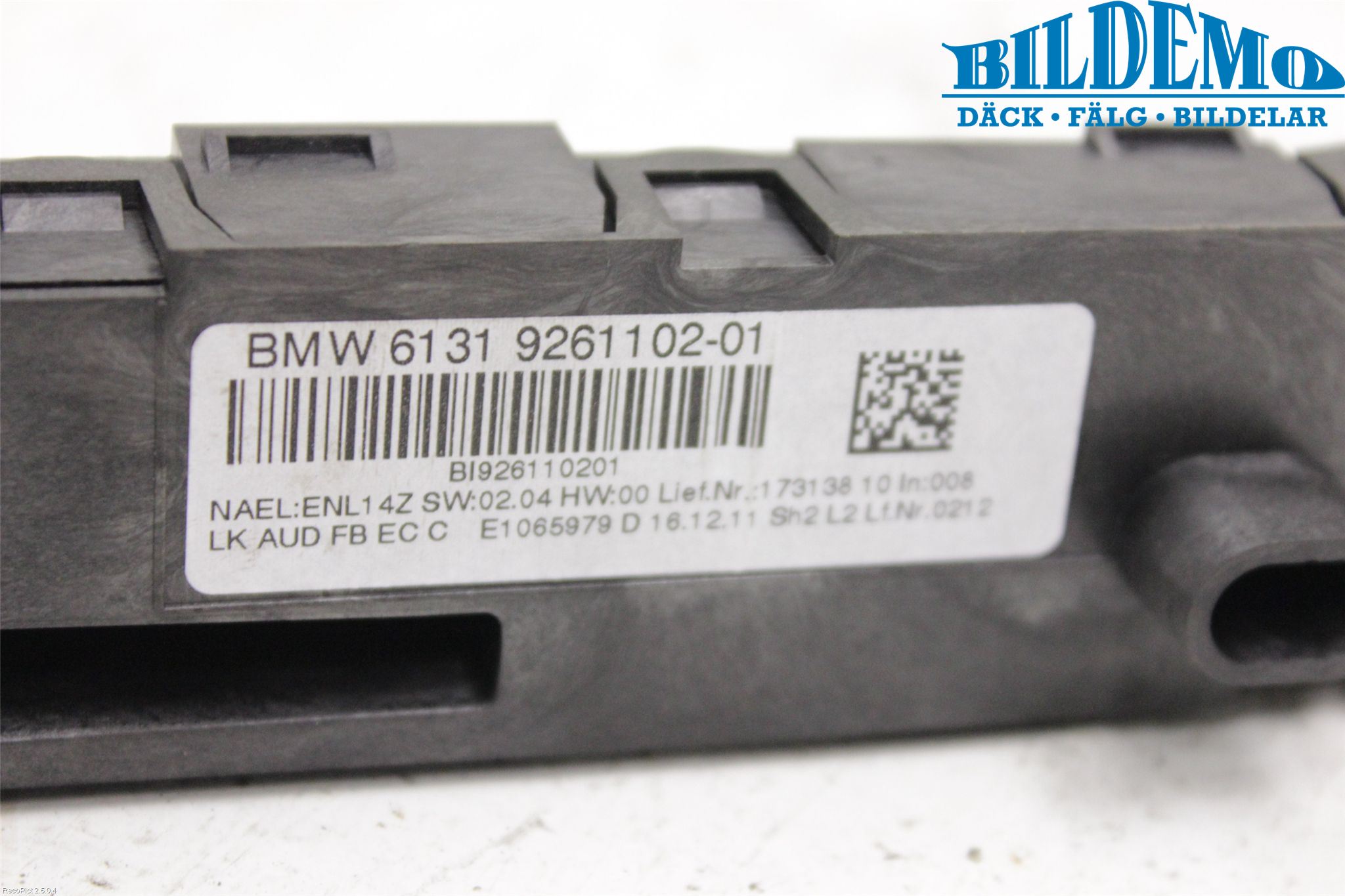 BMW 1 F20/F21 11-19 Cd Radio - Multimediapanel