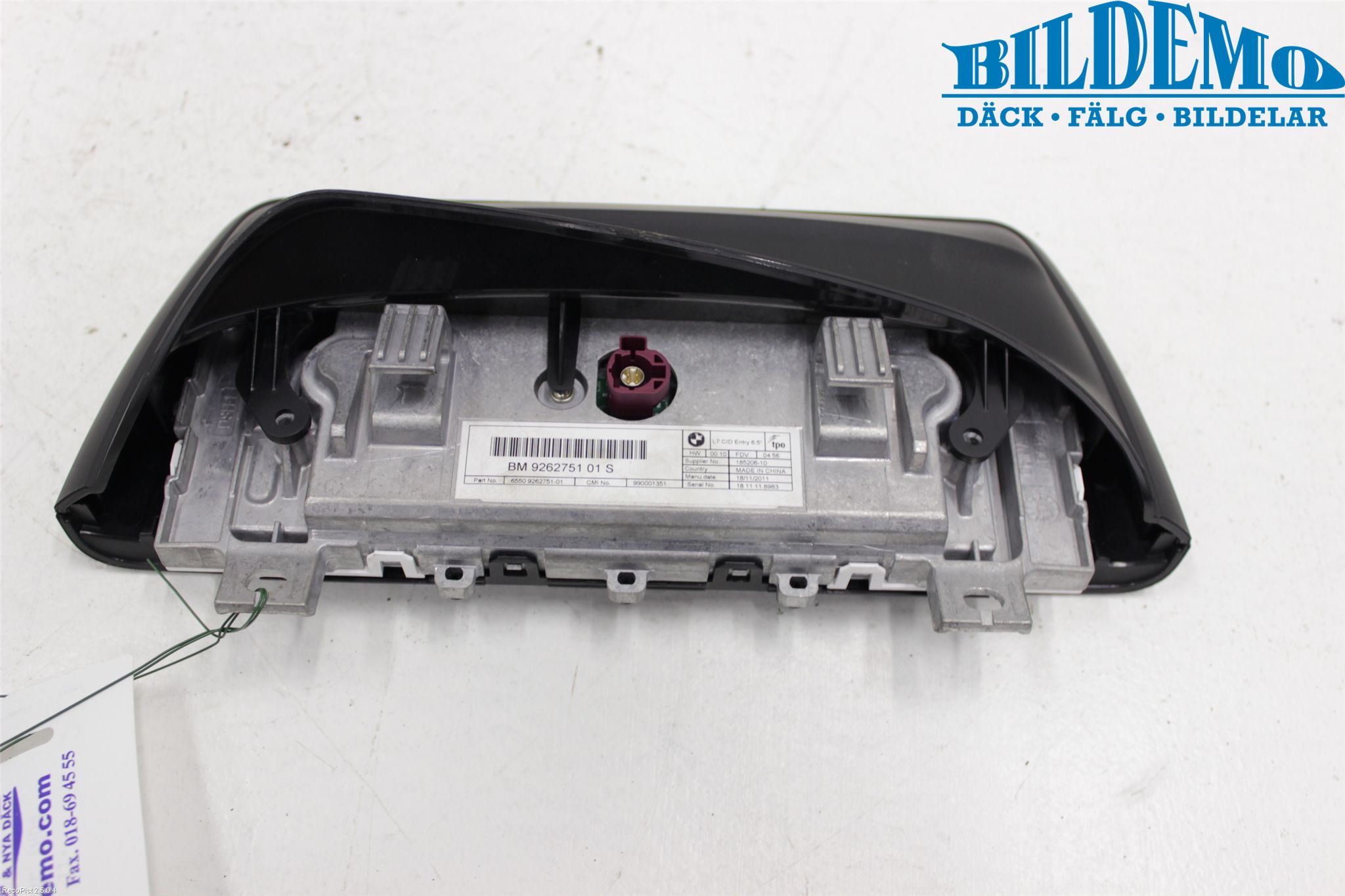 BMW 1 F20/F21 11-19 Färddator