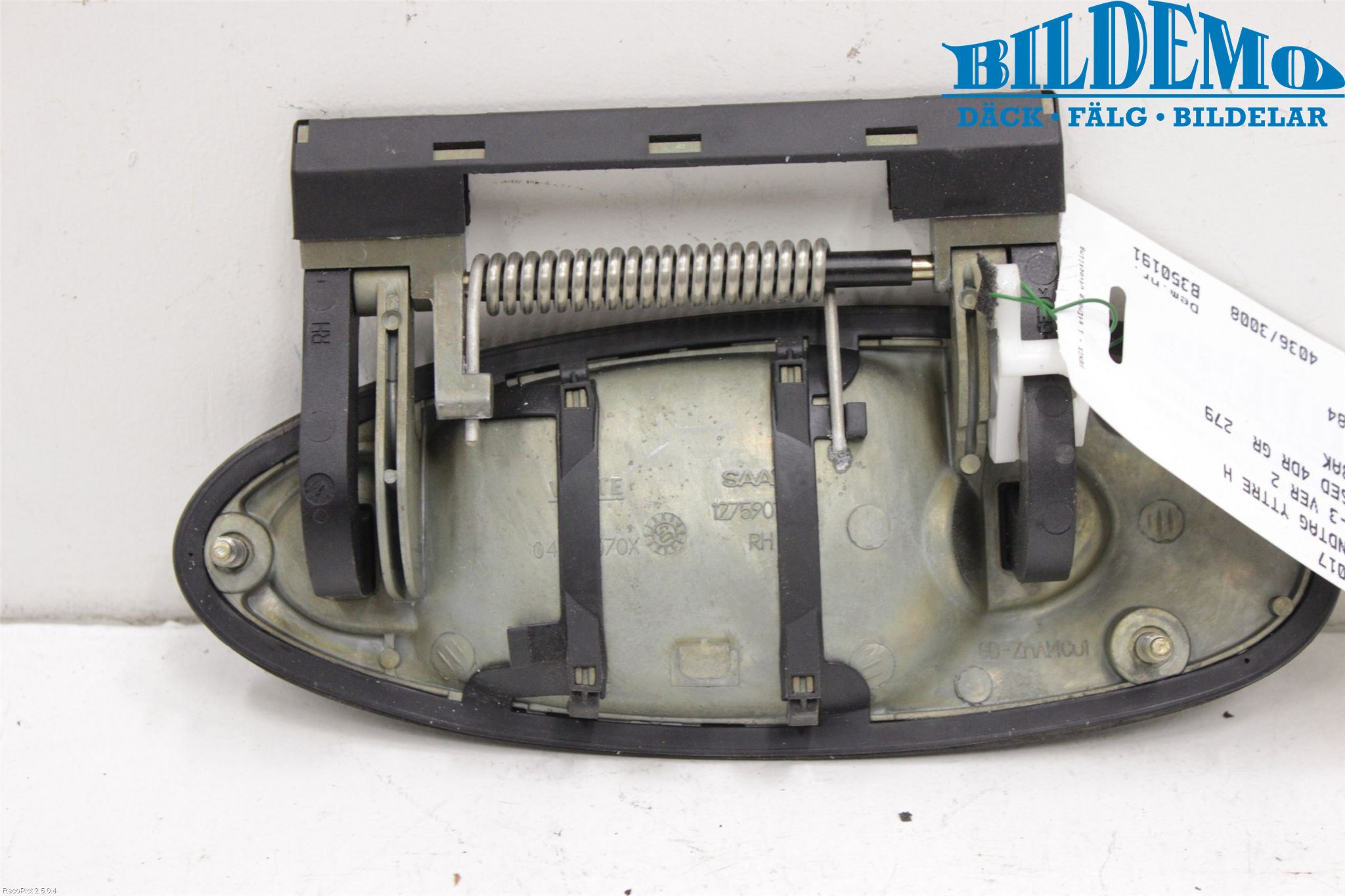 Saab 9-3 VER 2 Dörrhandtag Yttre Hö