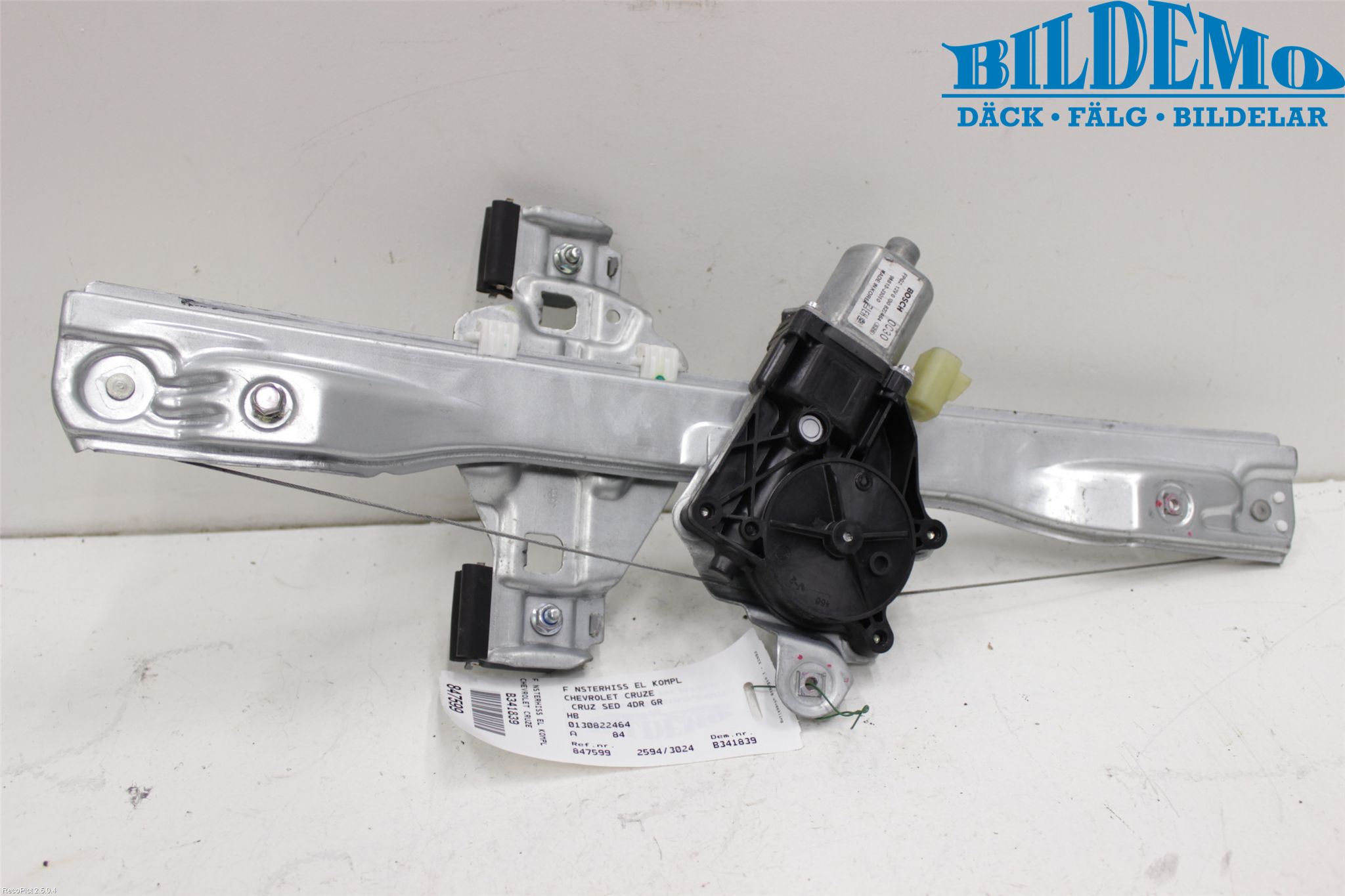 GM CHEVROLET CRUZE Fönsterhiss El Kompl