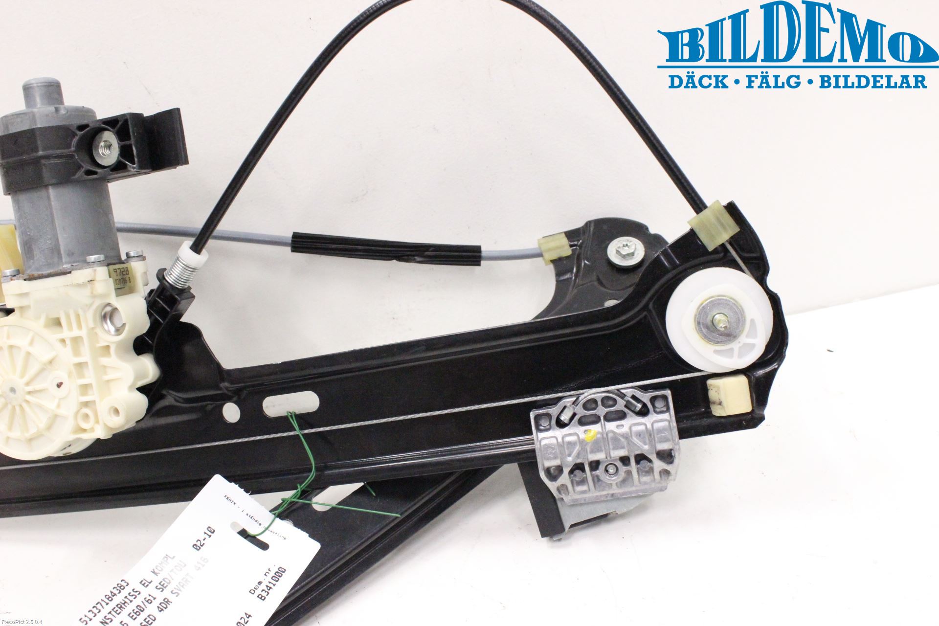 BMW 5 E60/61 Sed/Tou 02-10 Fönsterhiss El Kompl