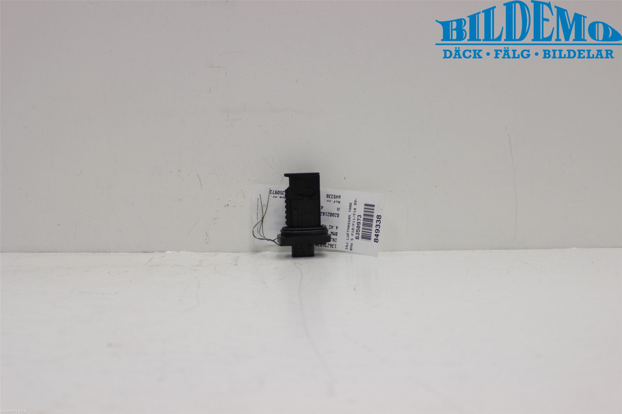 BMW 5 F10/F11/F18 09-17 Injluftmassamätare