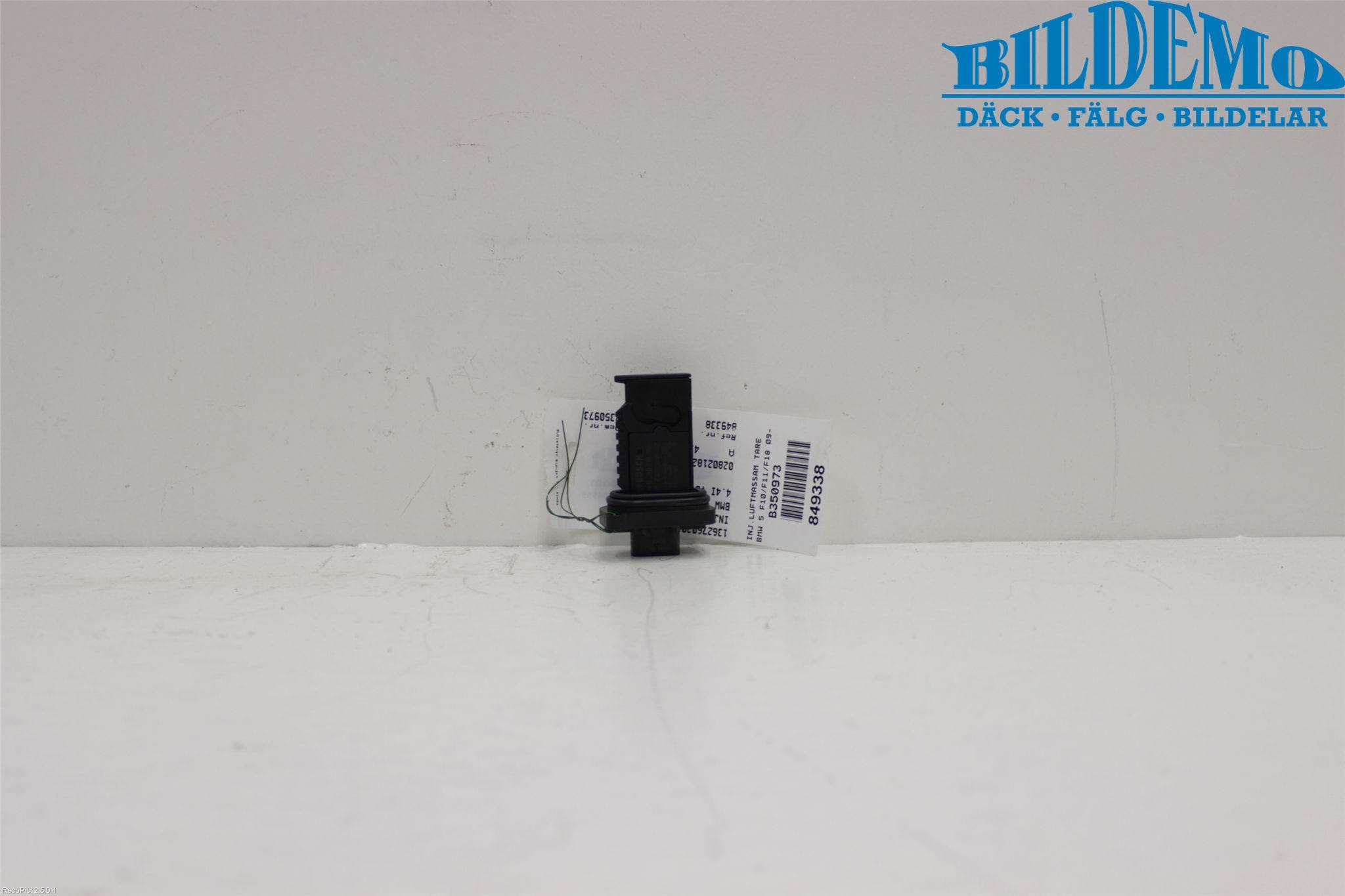 BMW 5 F10/F11/F18 09-17 Injluftmassamätare