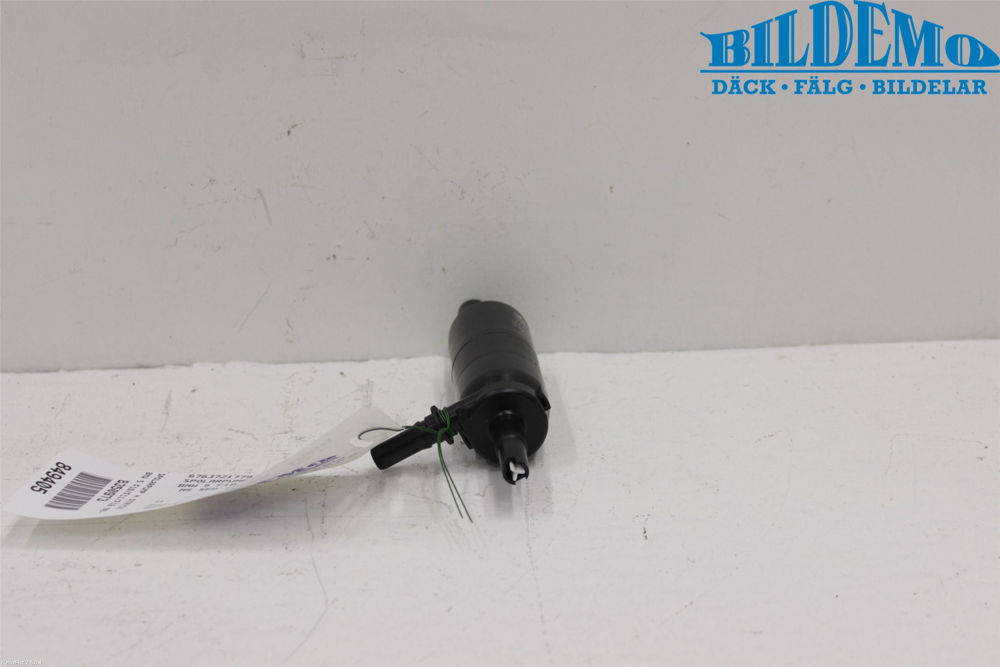 BMW 5 F10/F11/F18 09-17 Spolarpump Högtryck