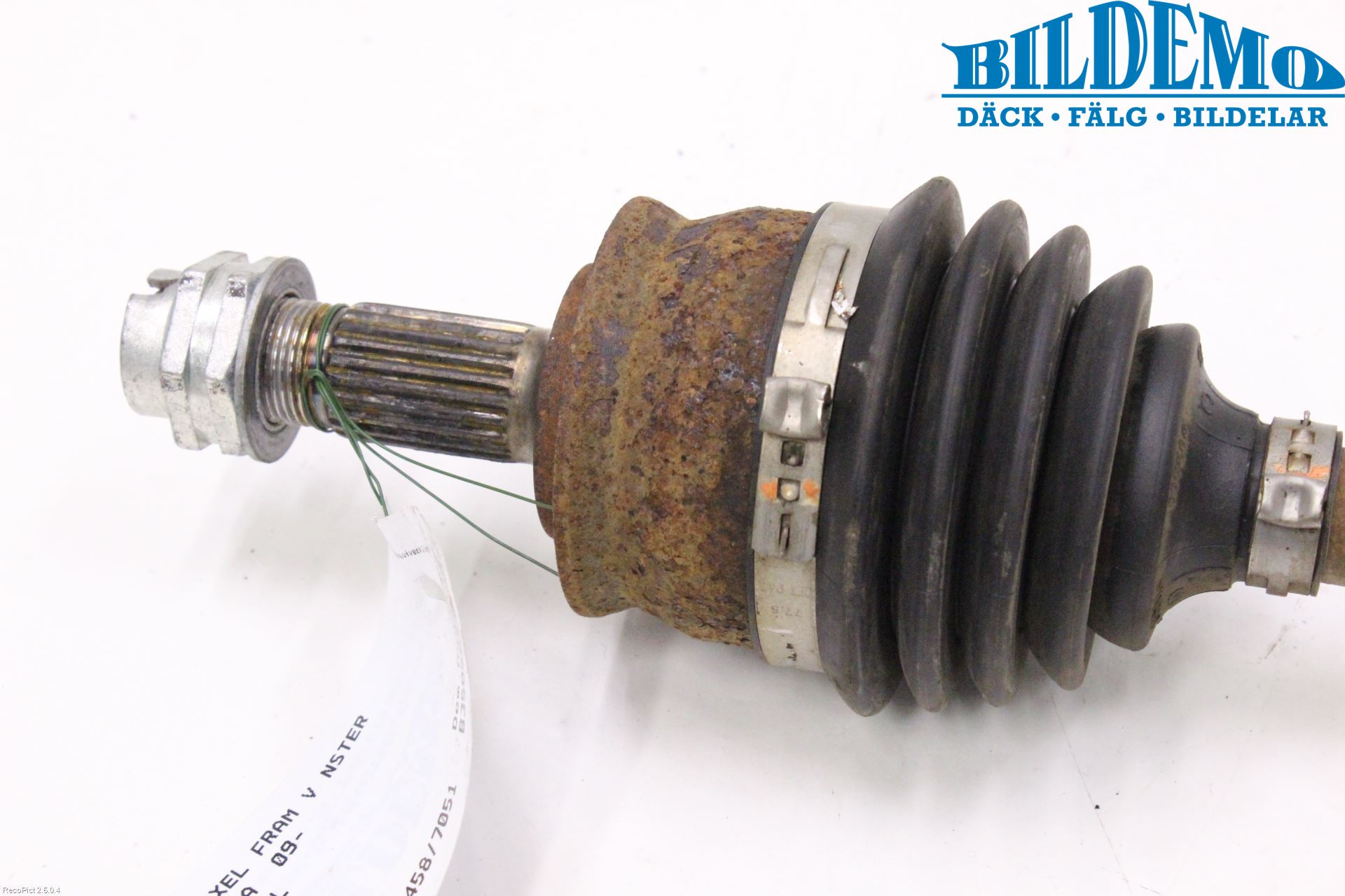 Ford KA 09-16 Drivaxel Fram Vänster