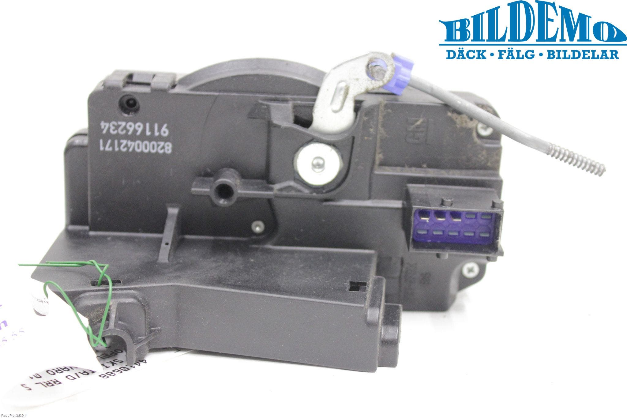 Opel VIVARO 01-14 Låskista-Dörrlås