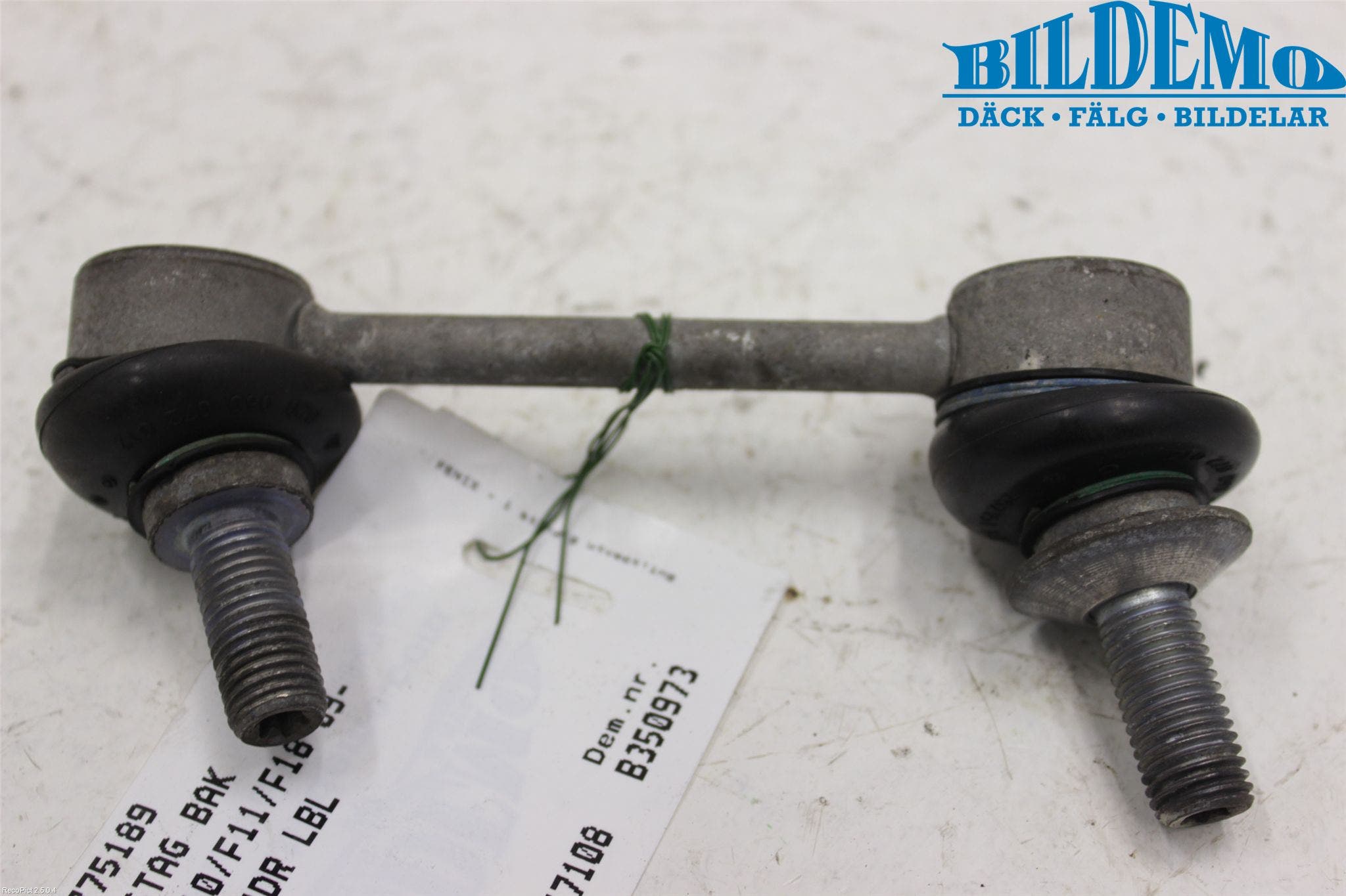 BMW 5 F10/F11/F18 09-17 Momentstag Bak