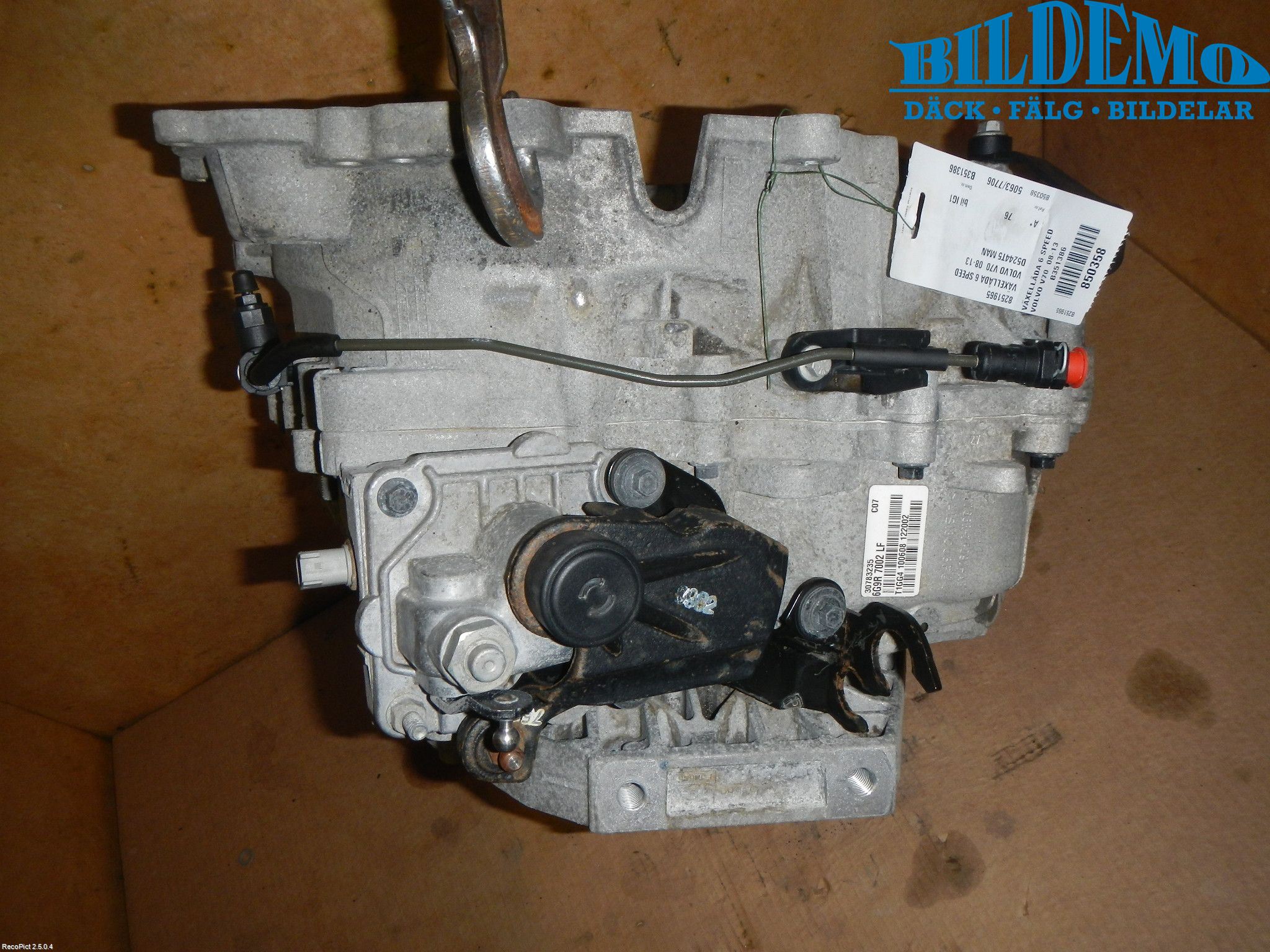 Volvo V70 08-13 Växellåda Man 6 Vxl