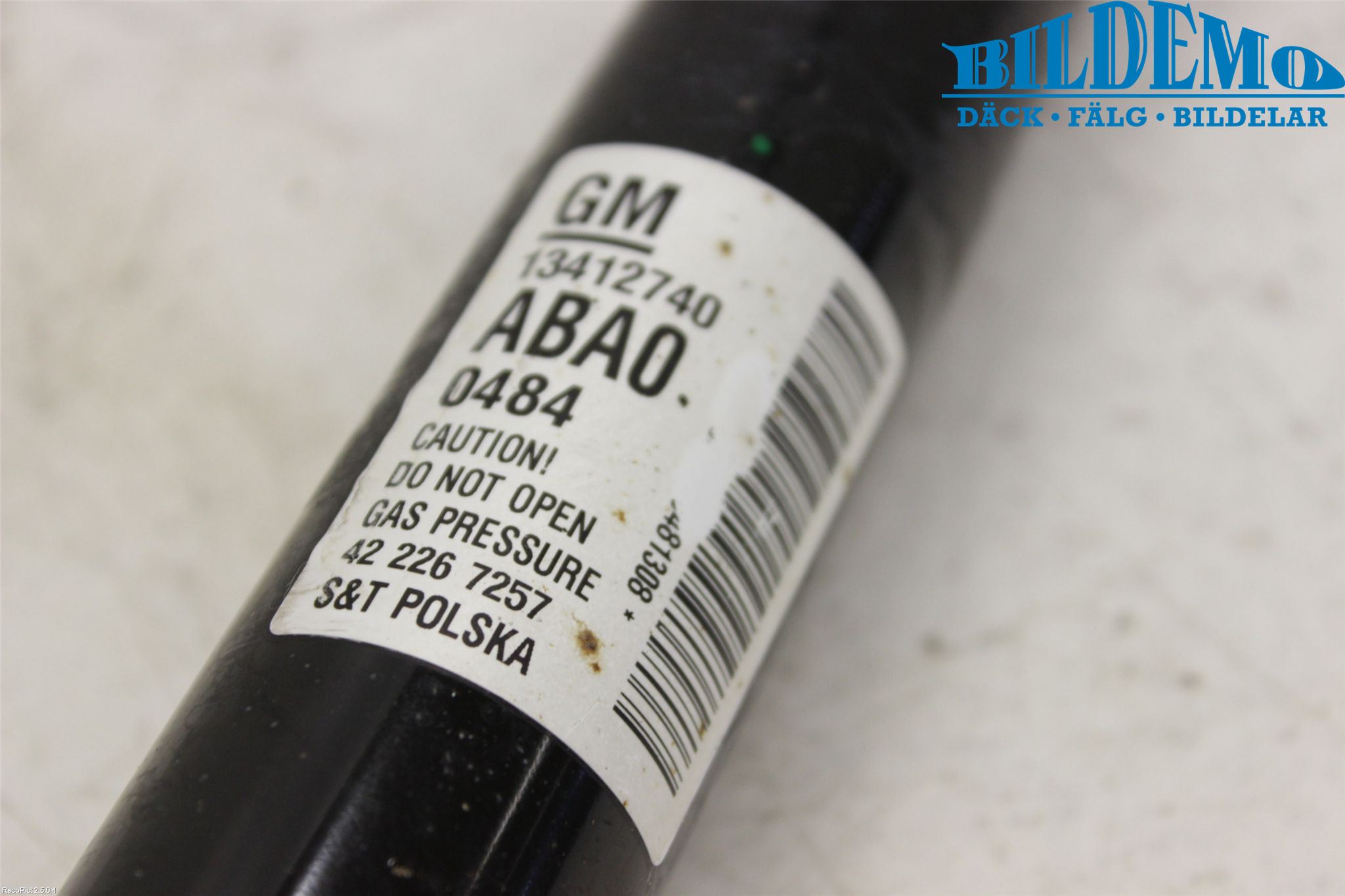 Opel ASTRA J 10-15 Stötdämpare Bak