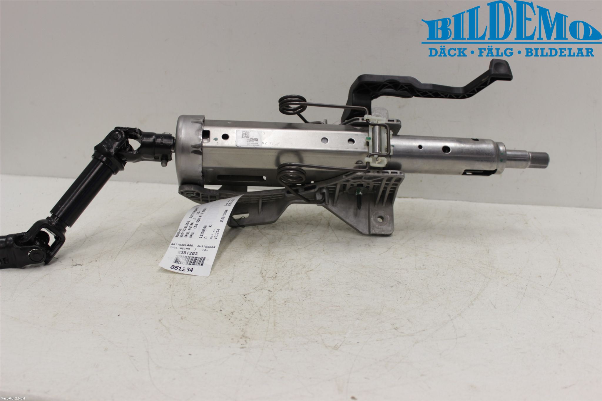 Opel ASTRA J 10-15 Rattaxelagg Justerbart