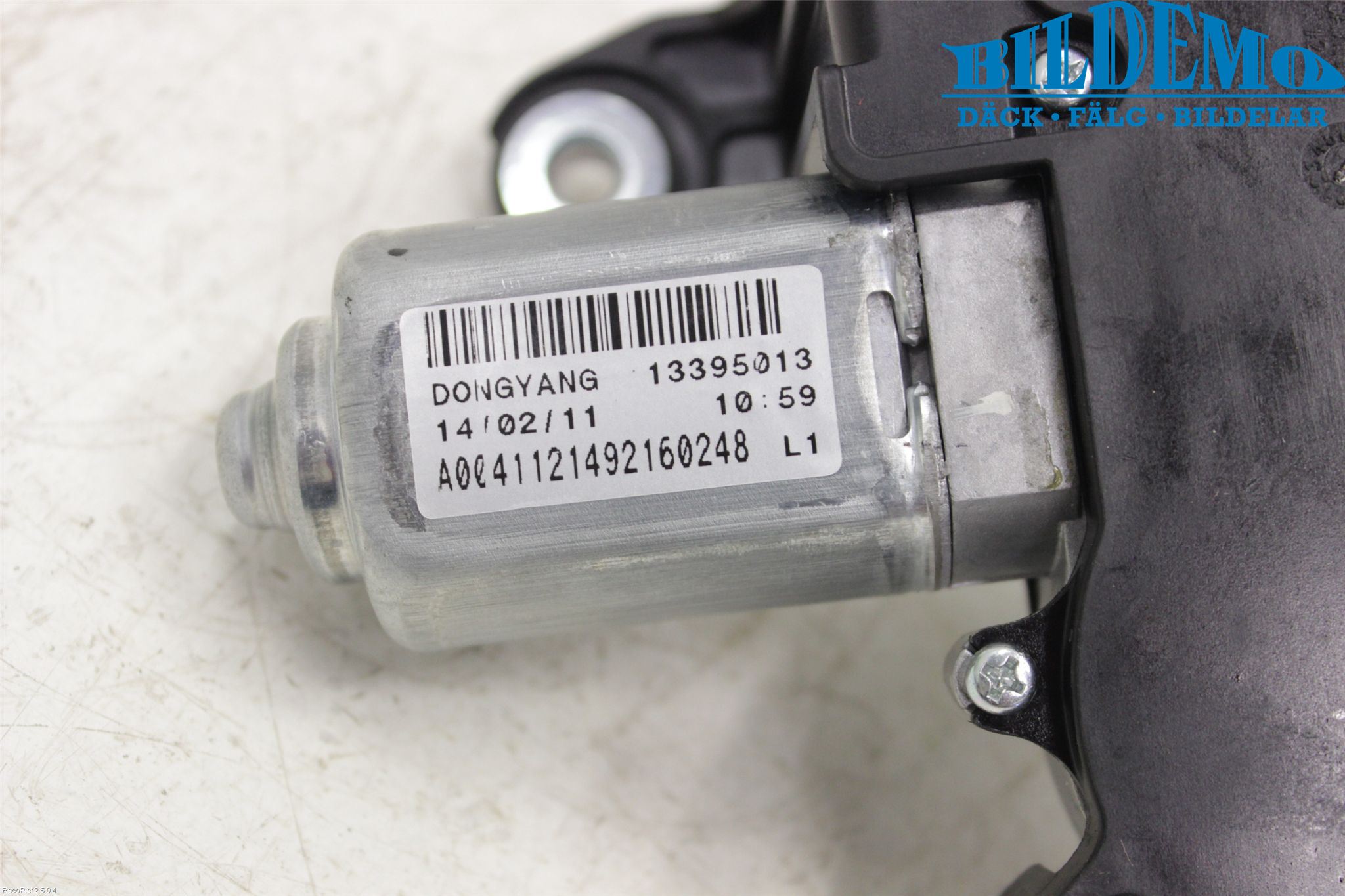 Opel ASTRA J 10-15 Torkarmotor Baklucka