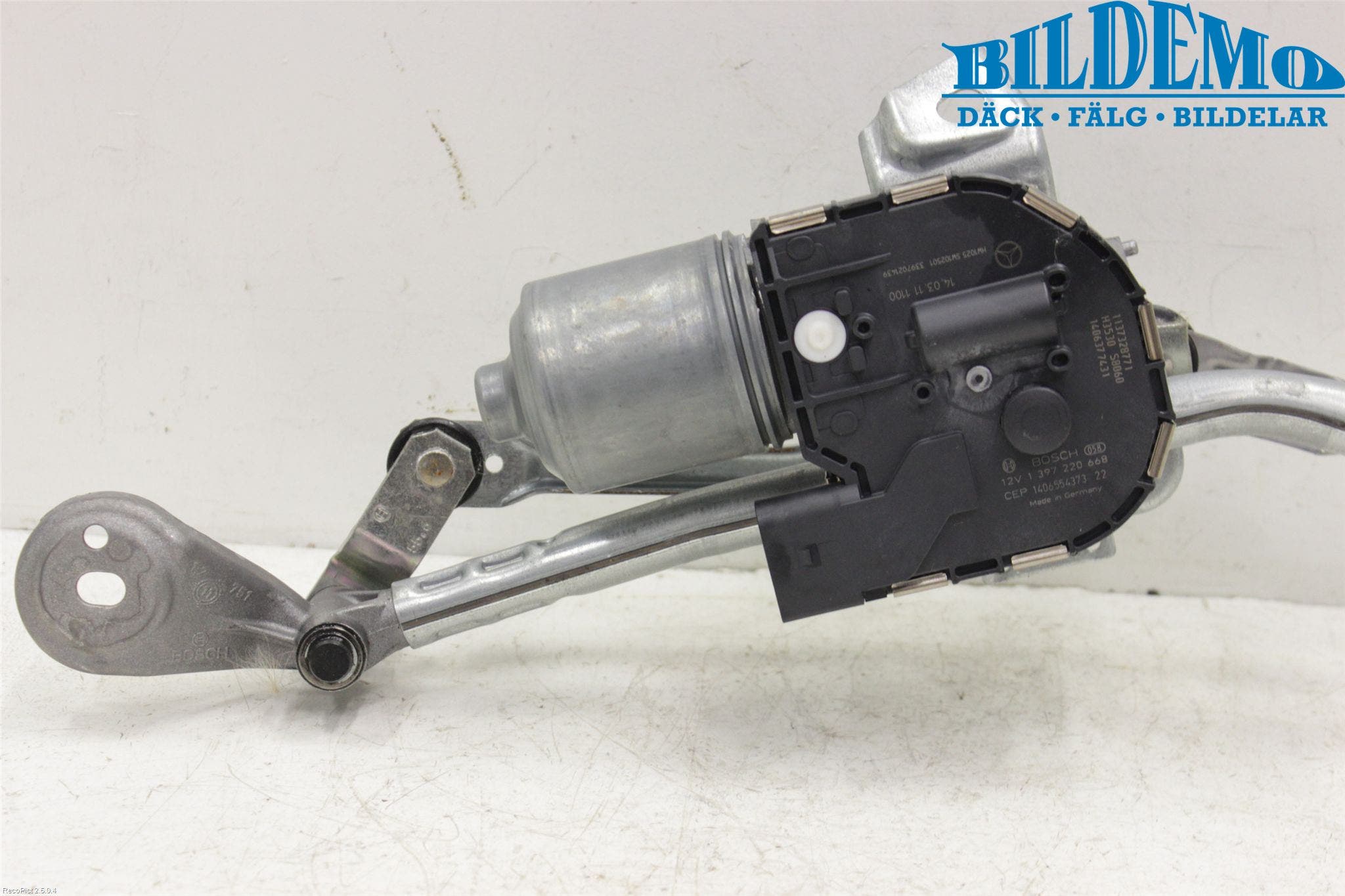 Mercedes-Benz MB GLK-KLASS (X204) 08-16 Torkarmekanism Vindruta