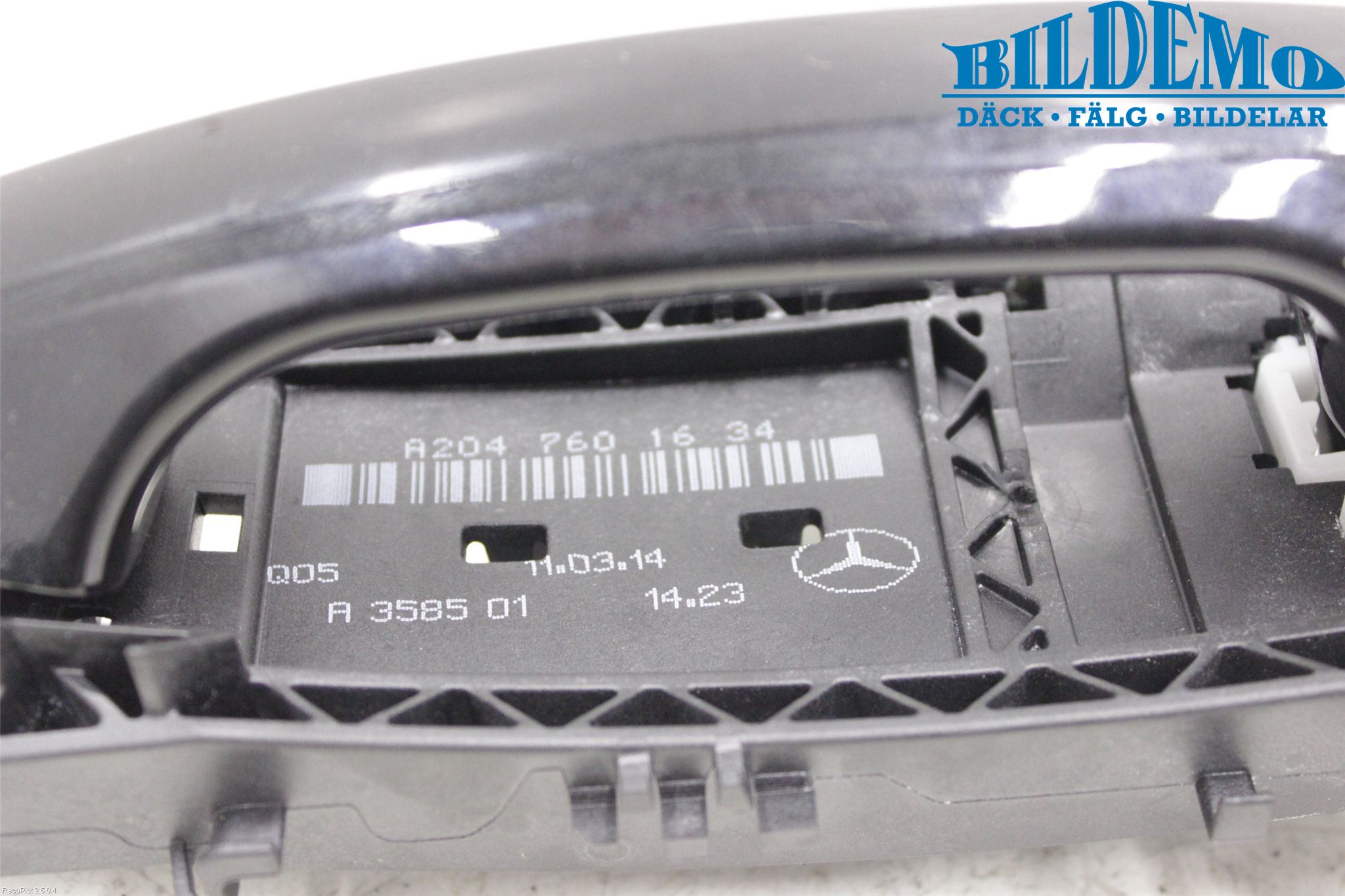 Mercedes-Benz MB GLK-KLASS (X204) 08-16 Dörrhandtag Yttre Hö