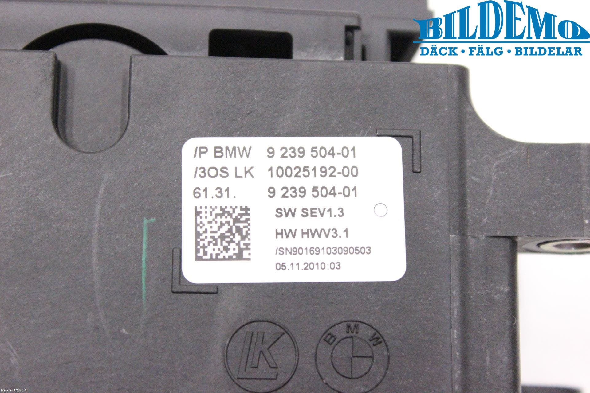 BMW 5 F10/F11/F18 09-17 Växelspak