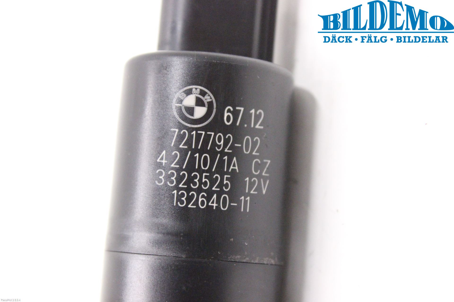 BMW 5 F10/F11/F18 09-17 Spolarpump Högtryck