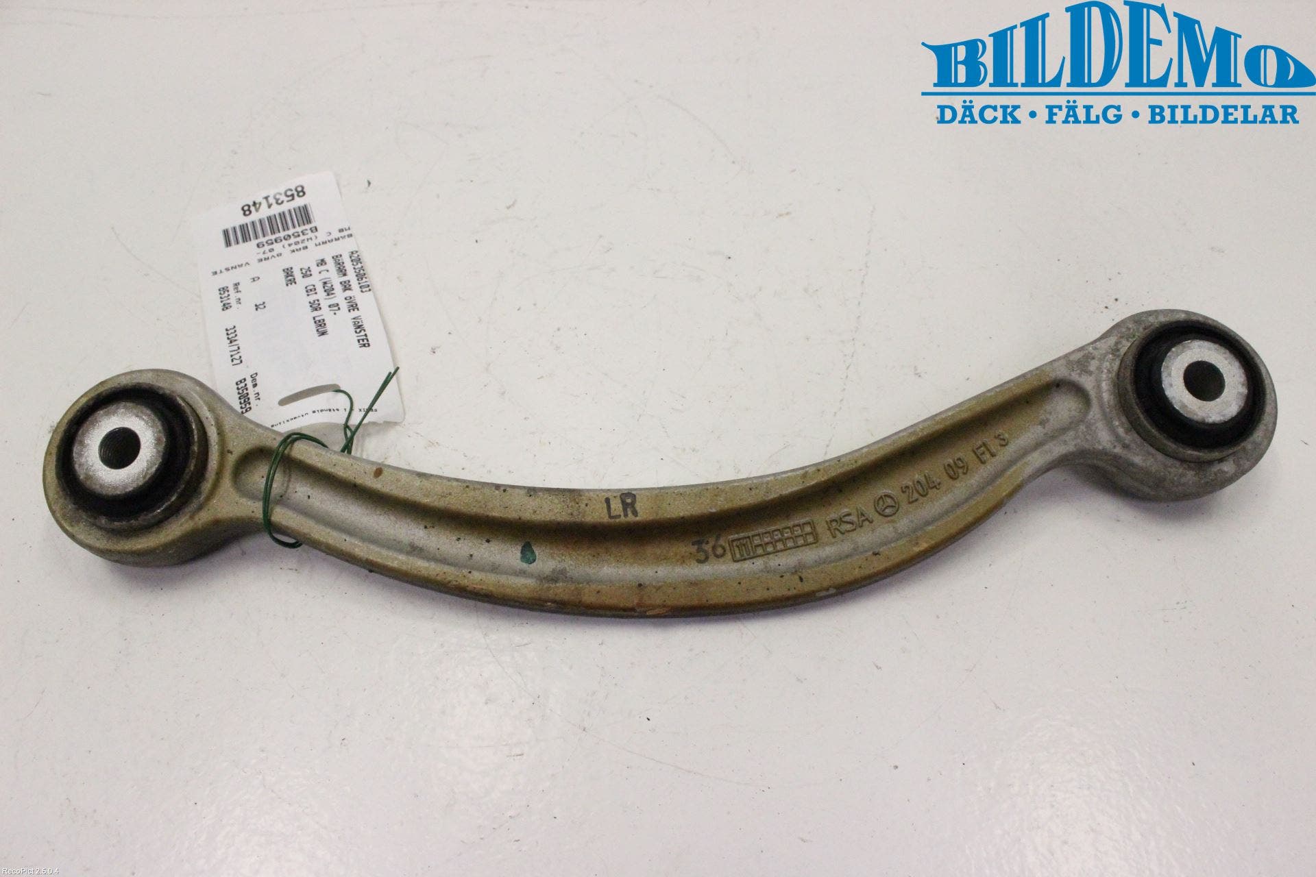 Mercedes-Benz MB C-KLASS (W204) 07-15 Bärarm Bak Övre Vänster