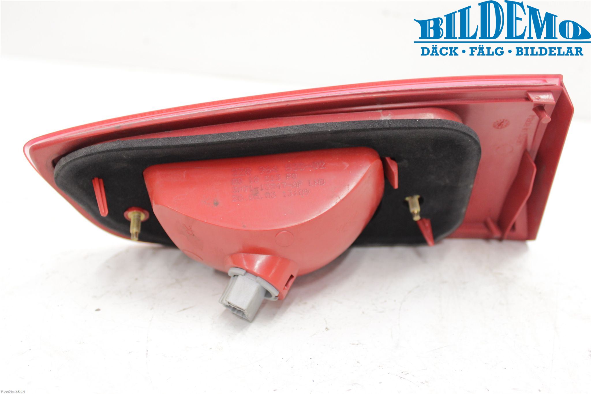 Mazda 2 (DY) 03-07 Bakljus Lucka Hö