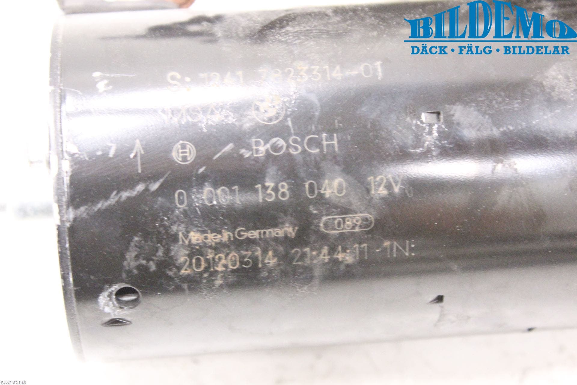 Mini COUNTRYMAN R60 11-16 Startmotor Diesel