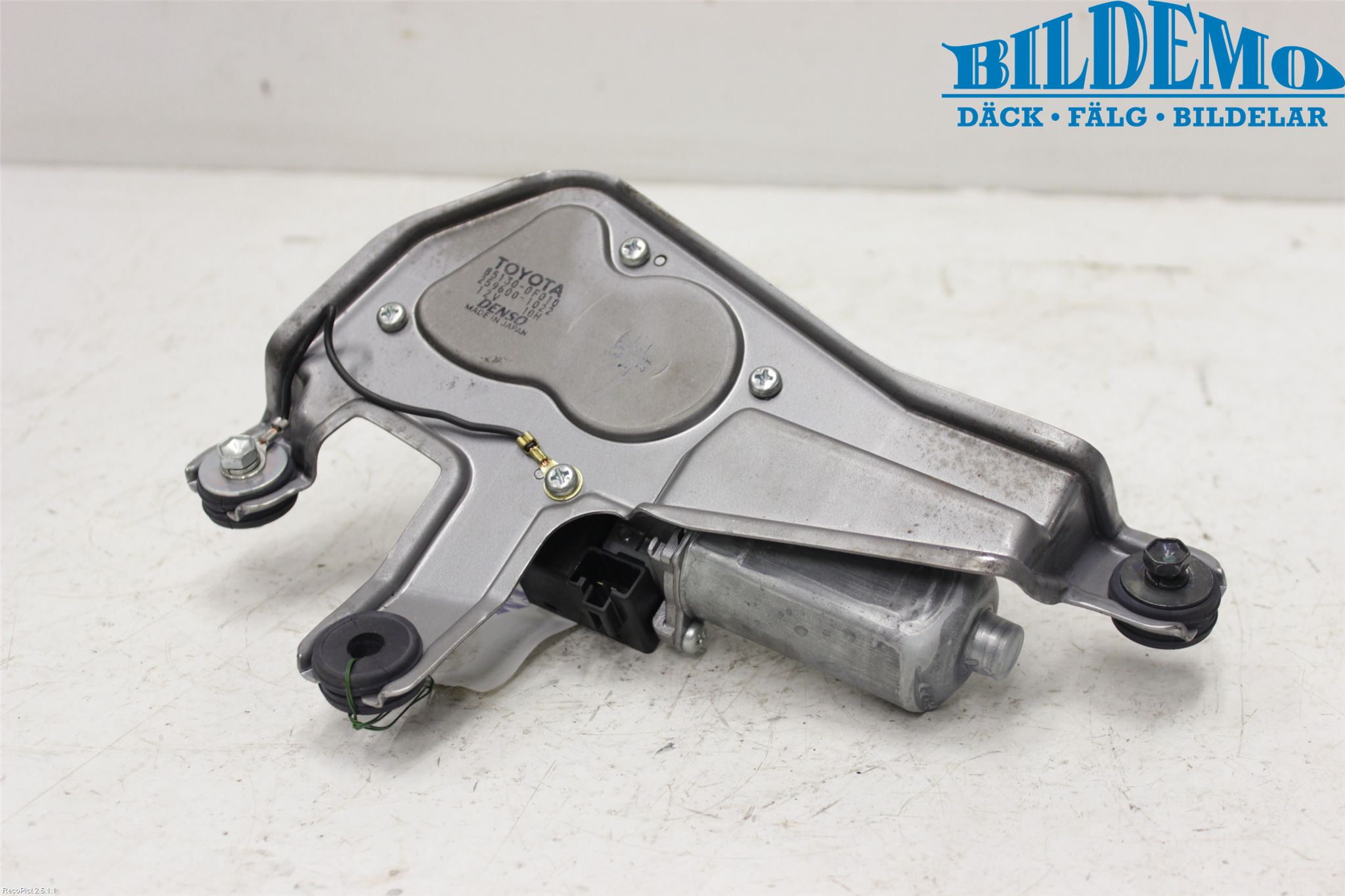 Toyota COROLLA VERSO 04-07 Torkarmotor Baklucka