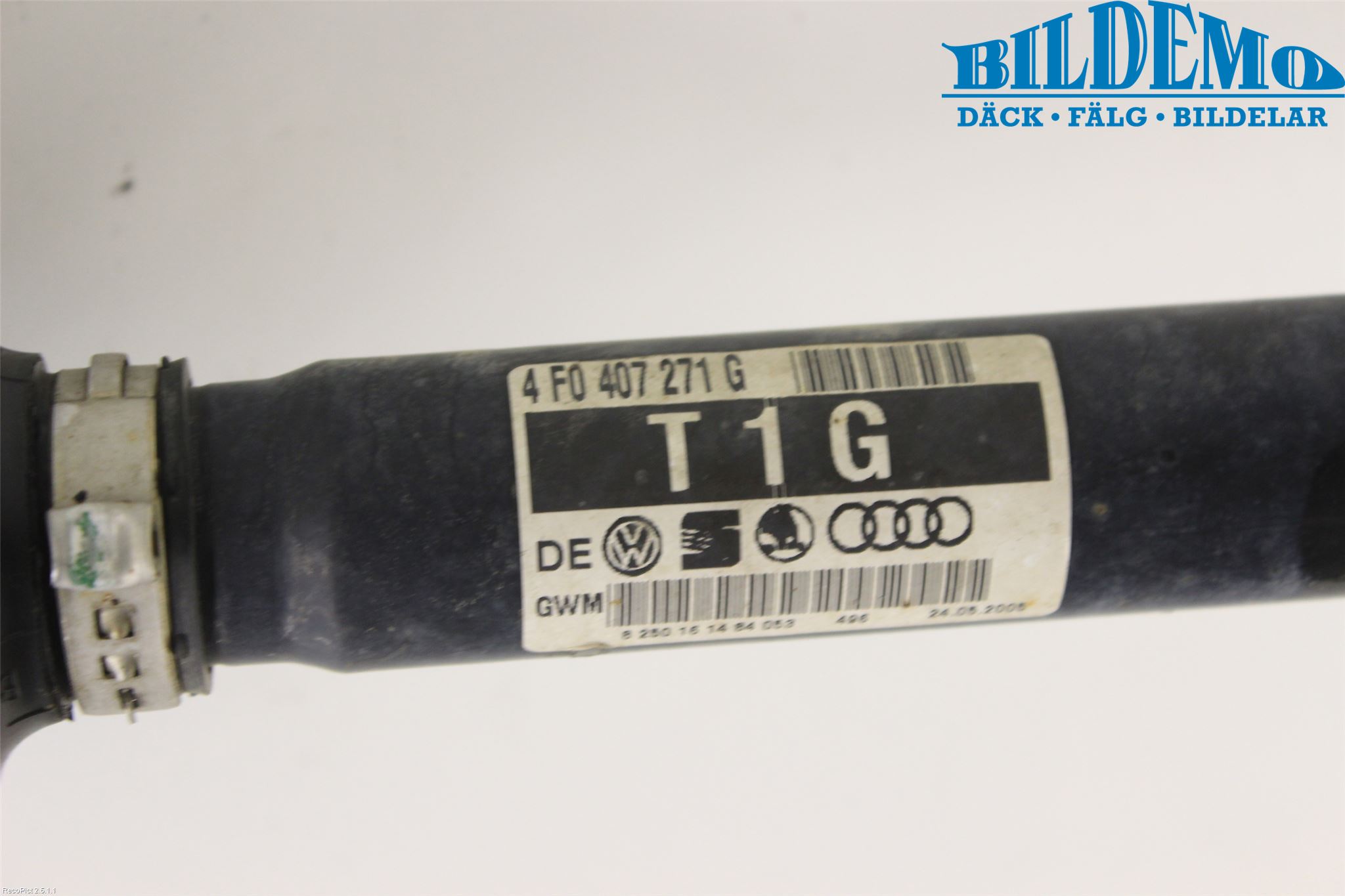 Audi A6/S6     05-11 Drivaxel Fram Vänster