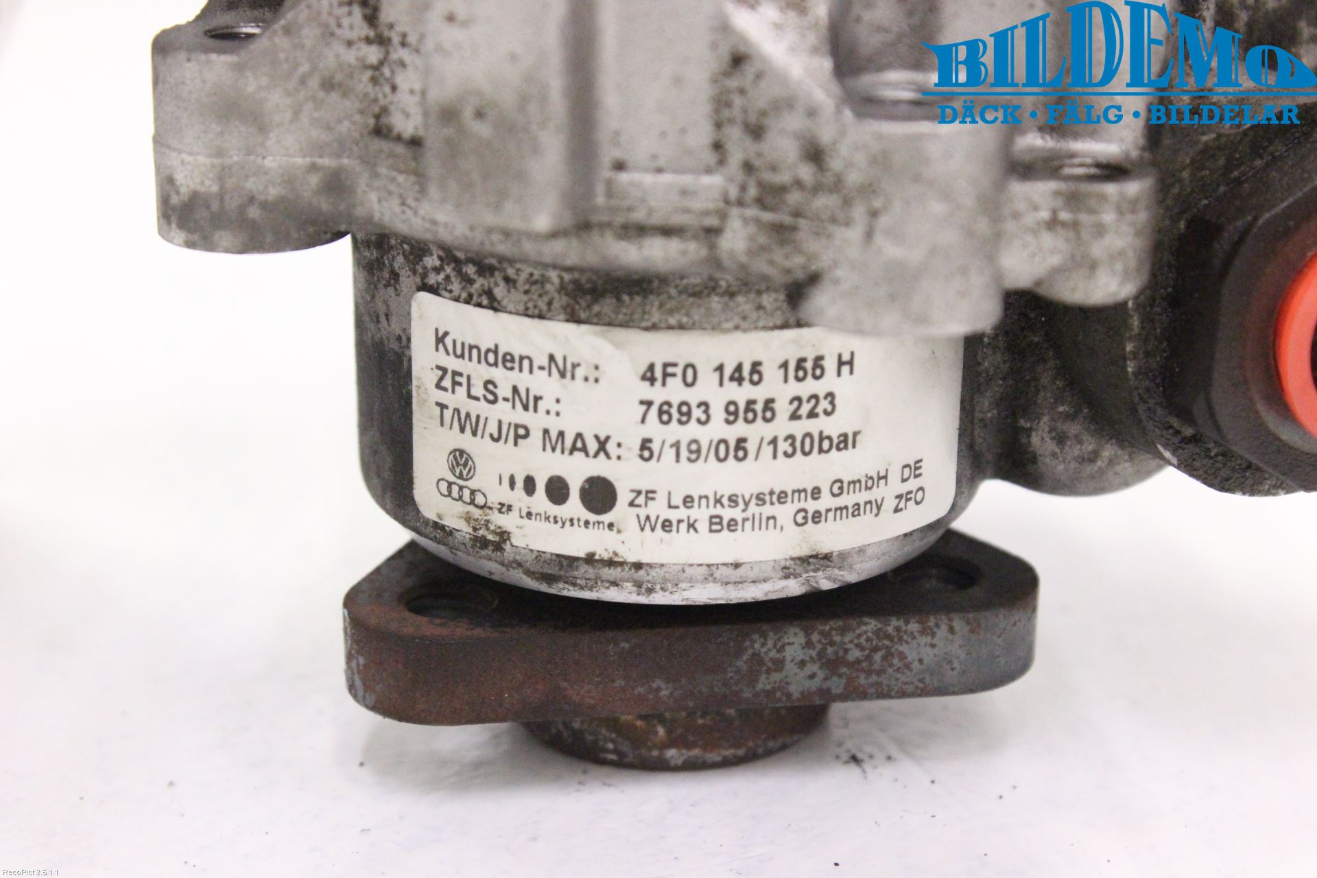 Audi A6/S6     05-11 Styrservopump