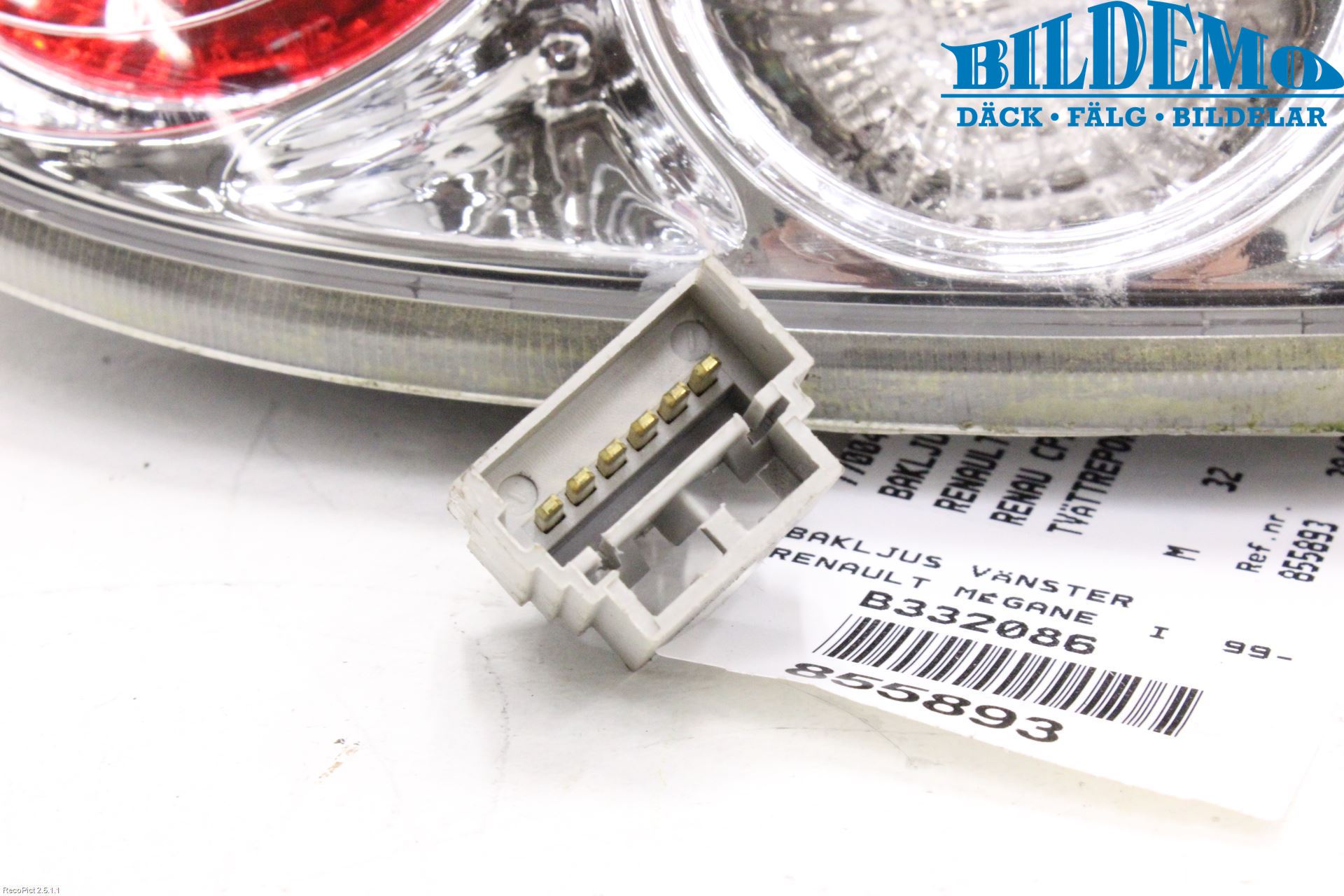 Renault MÉGANE I  99-03 Bakljus Vänster