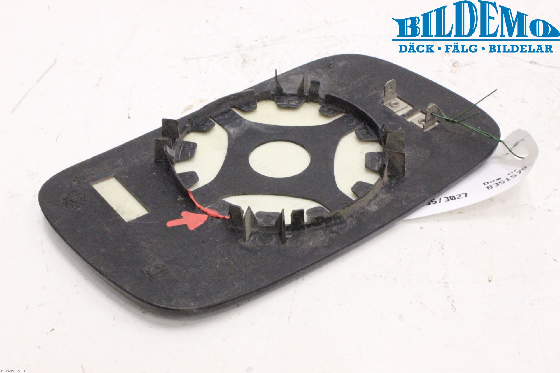 Saab 9-3 VER 1 98-03 Spegelglas Vä