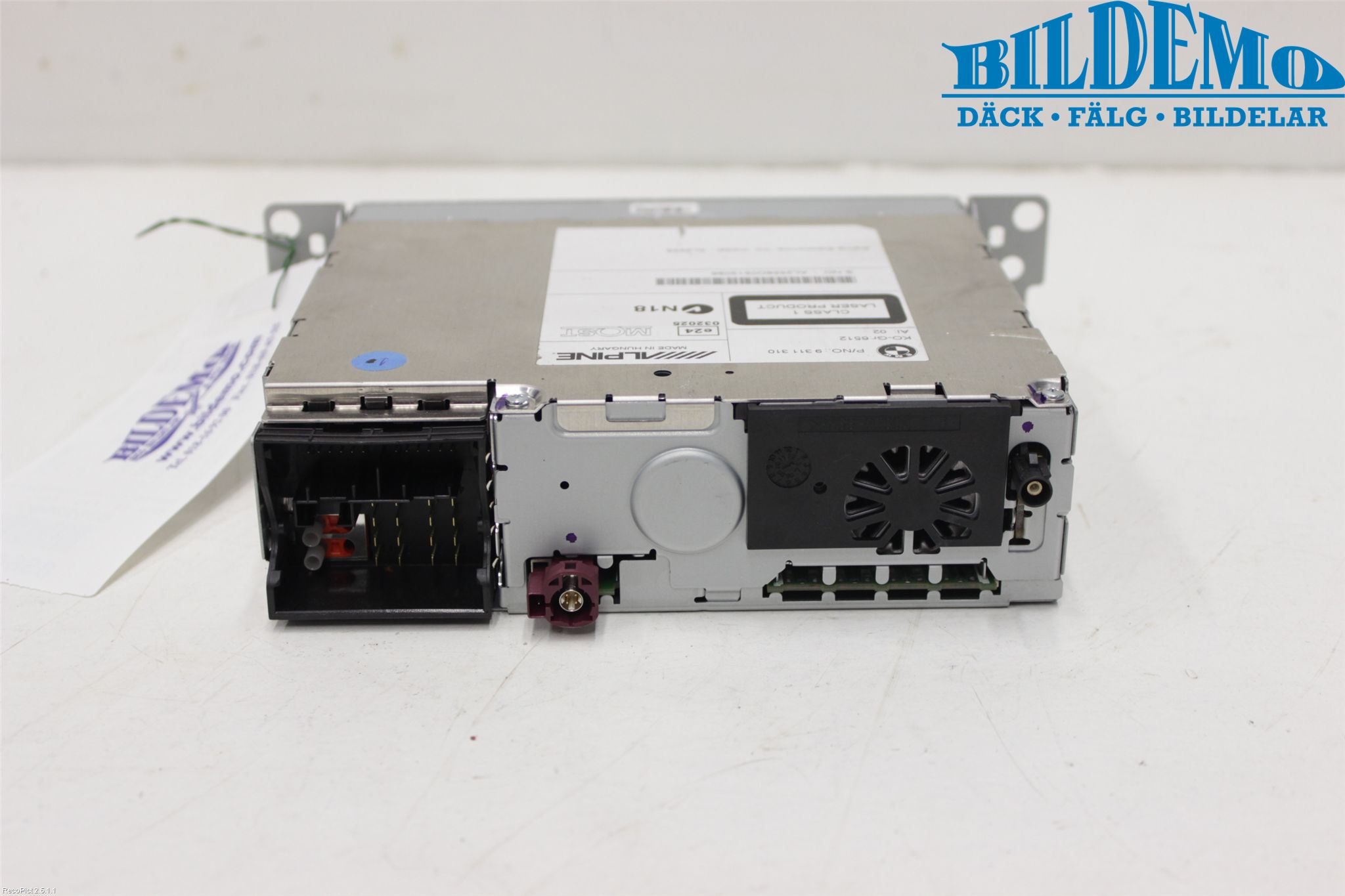 BMW X3 F25 10-17 Cd Radio - Multimediapanel