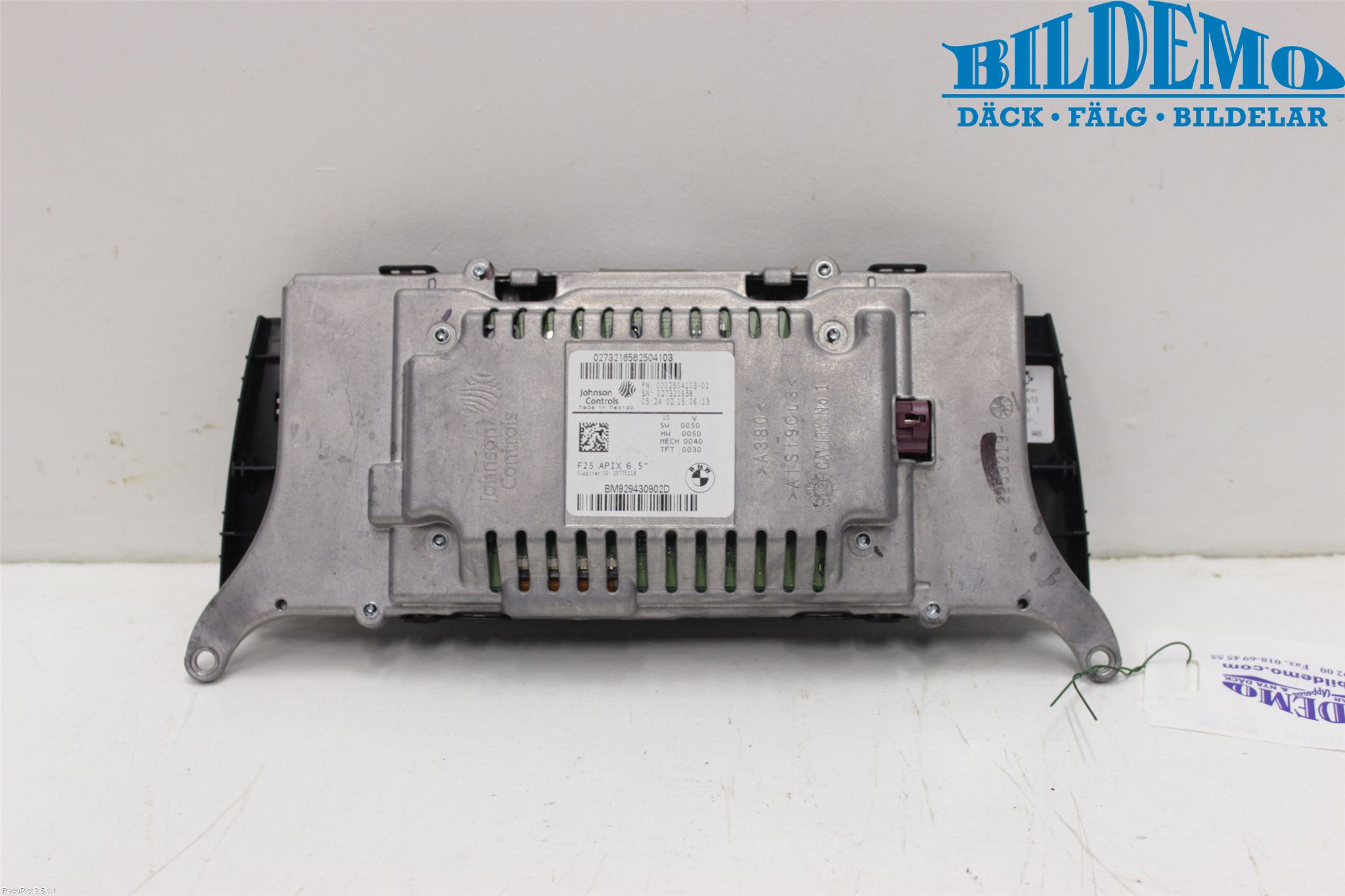 BMW X3 F25 10-17 Bildskärm