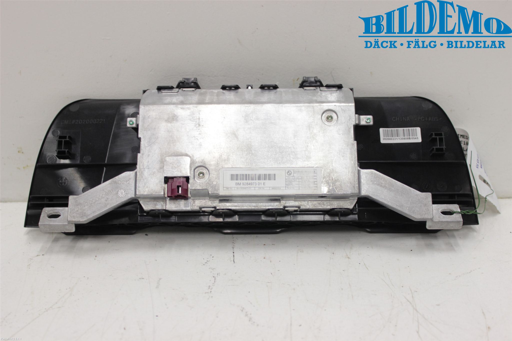 BMW 5 F10/F11/F18 09-17 Gps Navigator