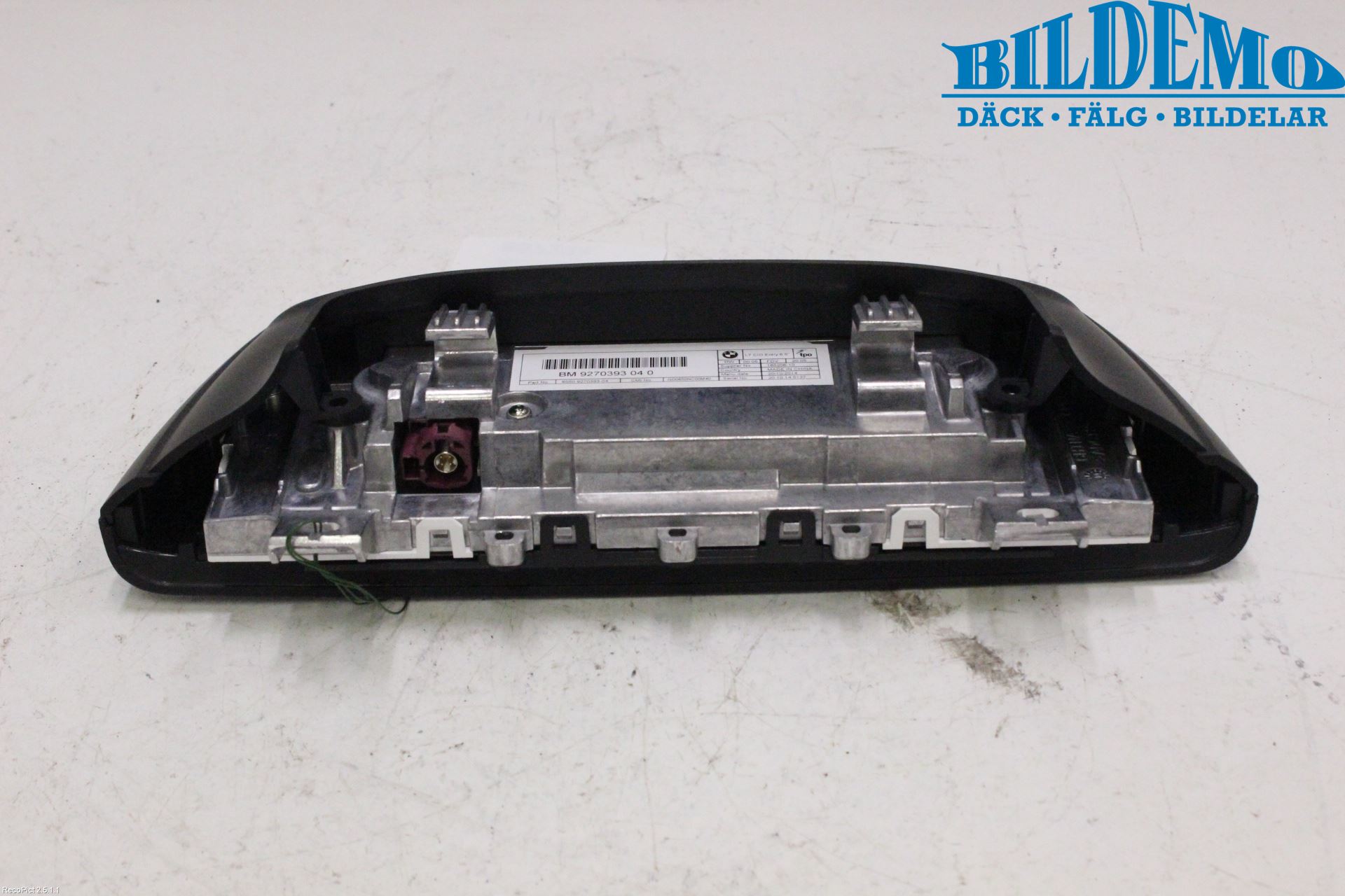 BMW 3 GT F34 13-19 Cd Radio - Multimediapanel