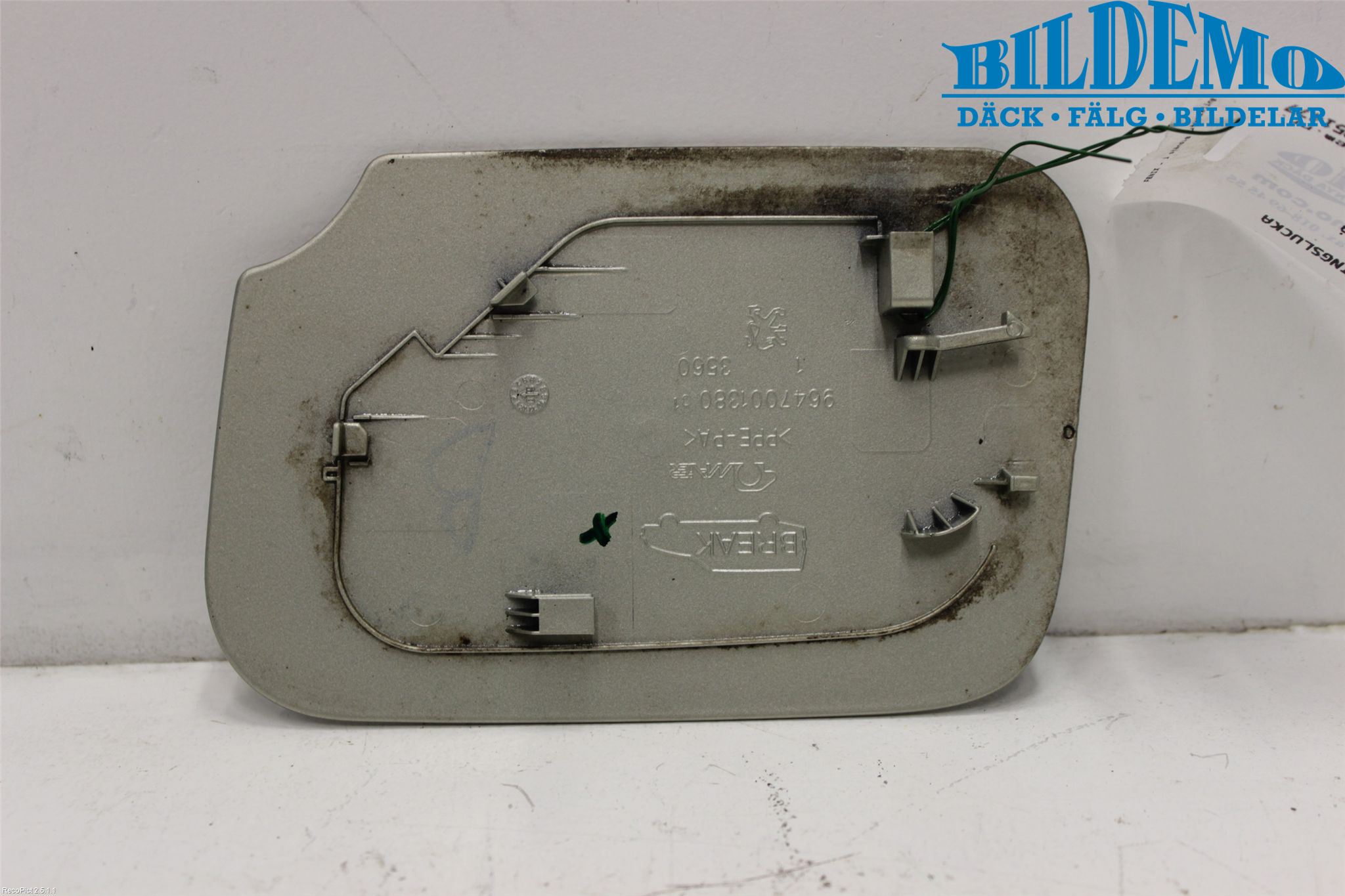 Peugeot 407 Tanklucka