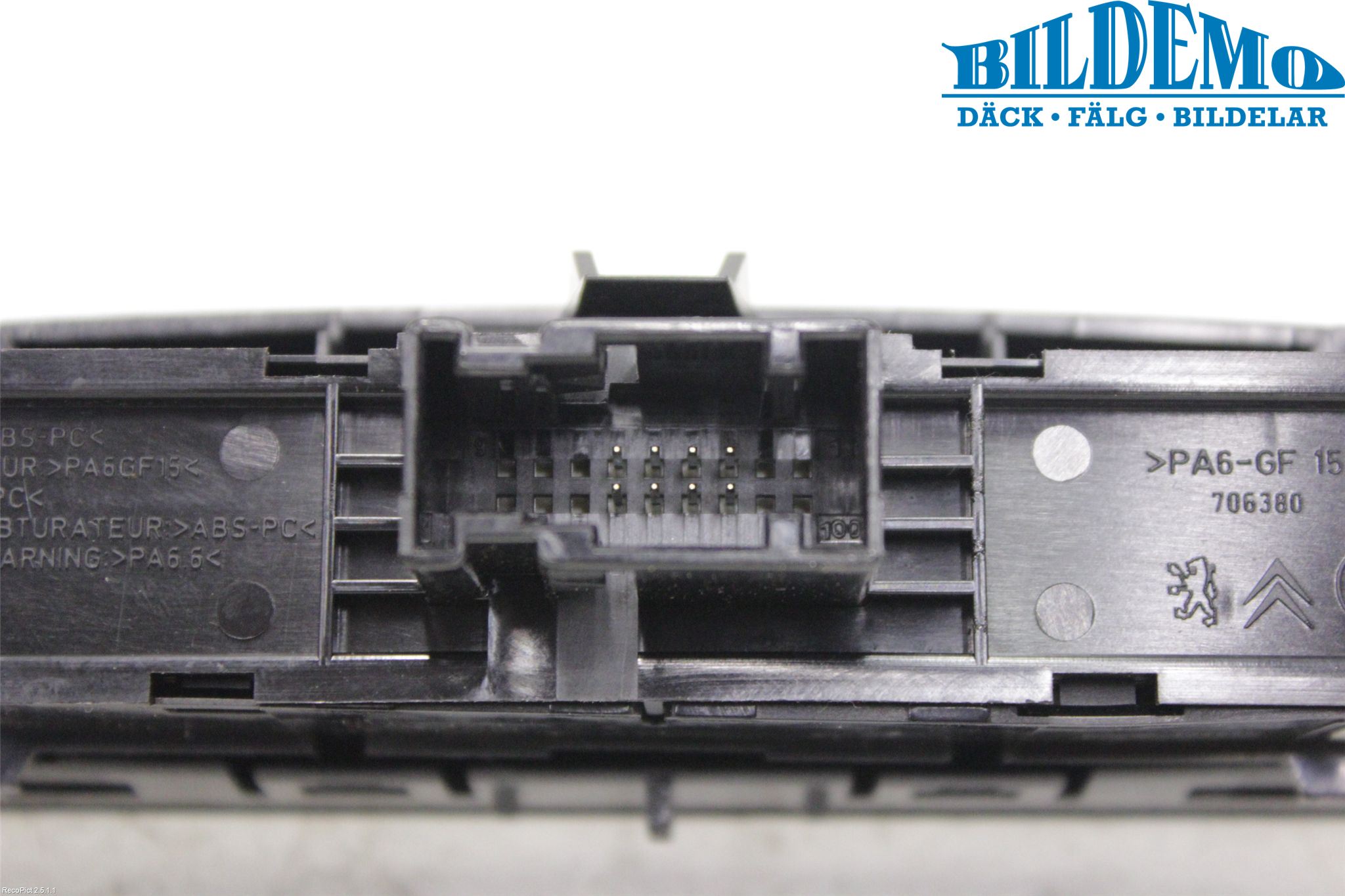 Peugeot 308 08-13 Strömställare Varnings