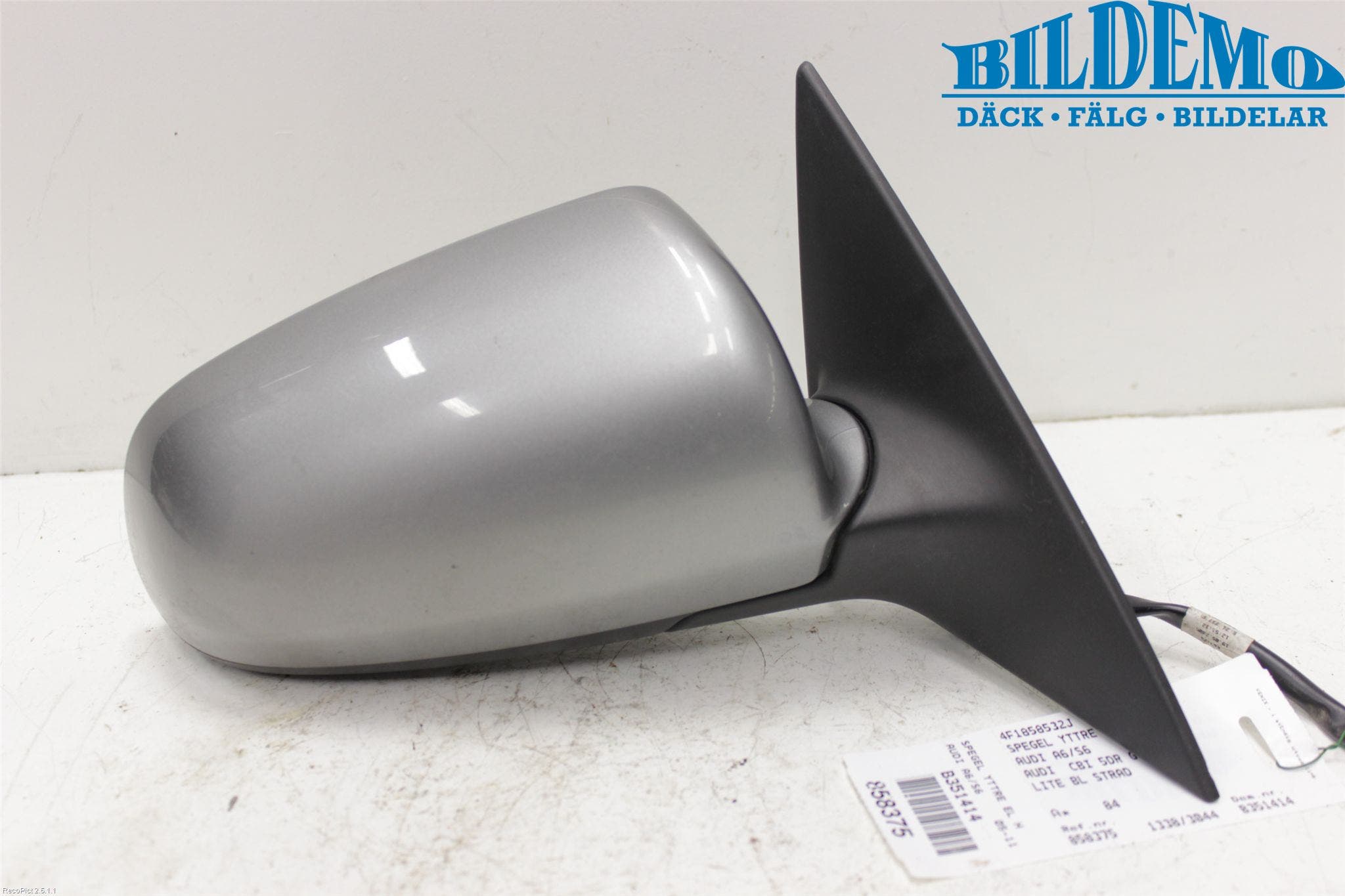 Audi A6/S6 05-11 Spegel Yttre El Hö