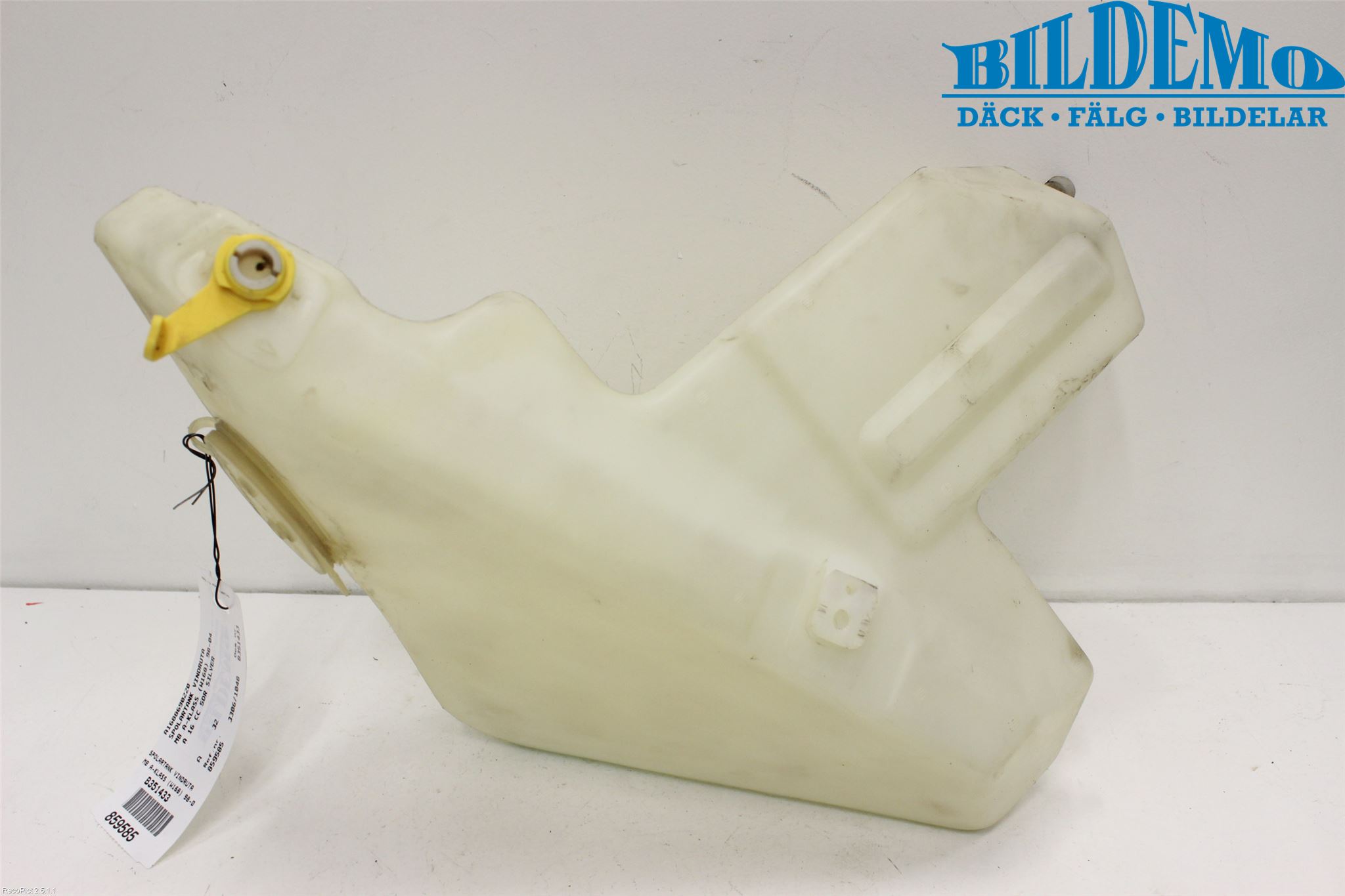 Mercedes-Benz MB A-KLASS (W168) 98-04 Spolartank Vindruta