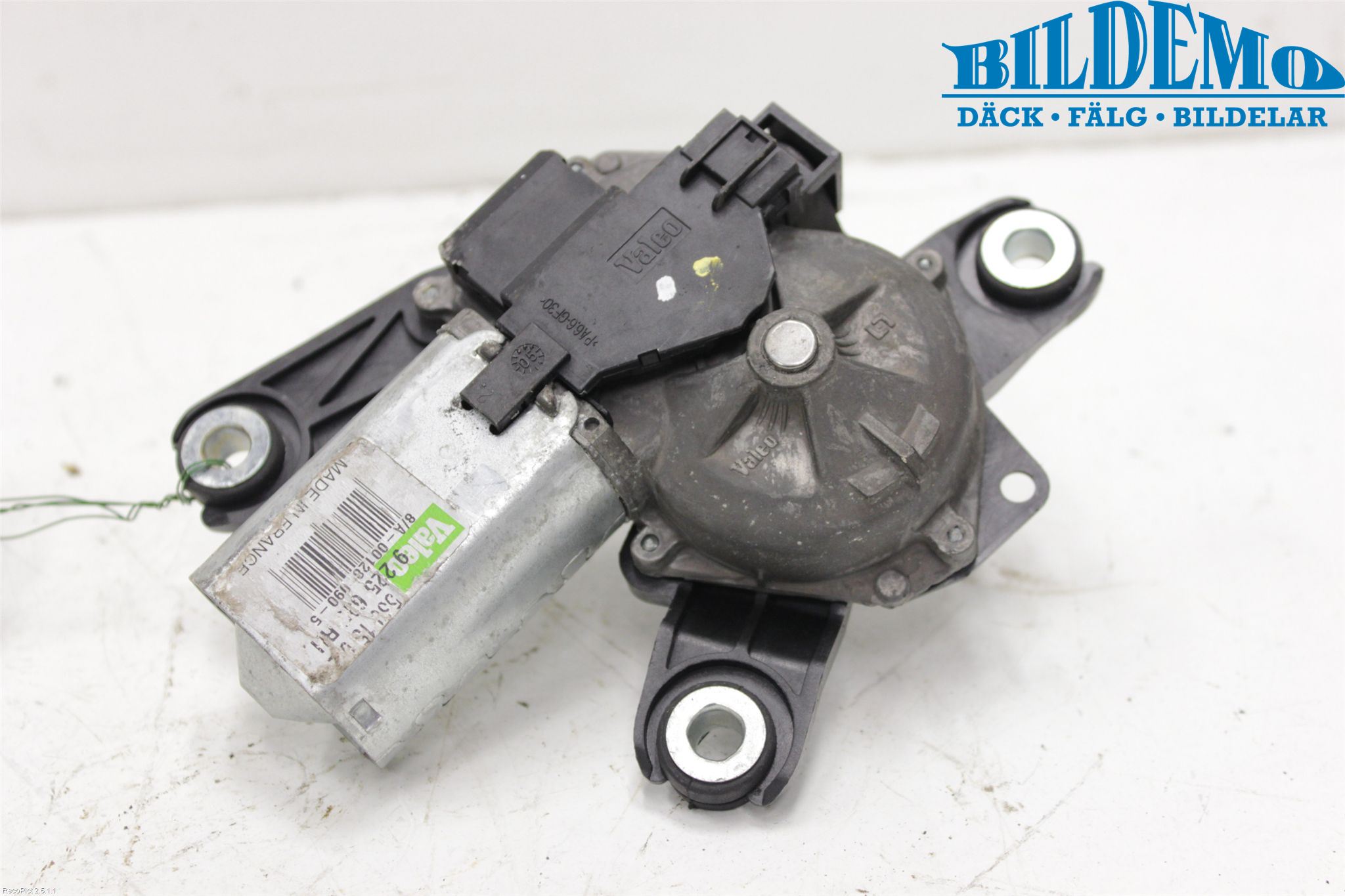 Opel COMBO 02-12 Torkarmotor Baklucka