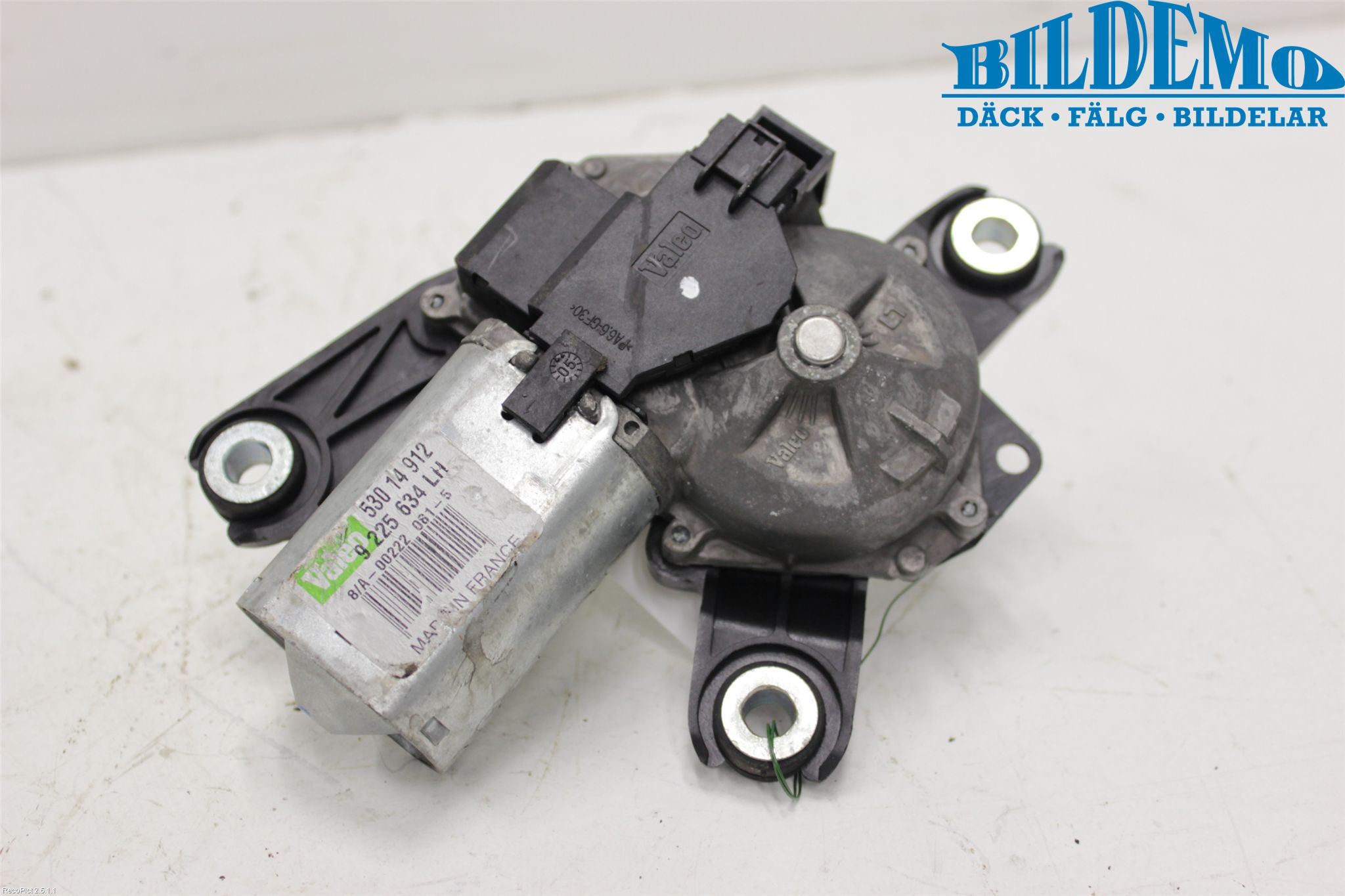 Opel COMBO 02-12 Torkarmotor Baklucka