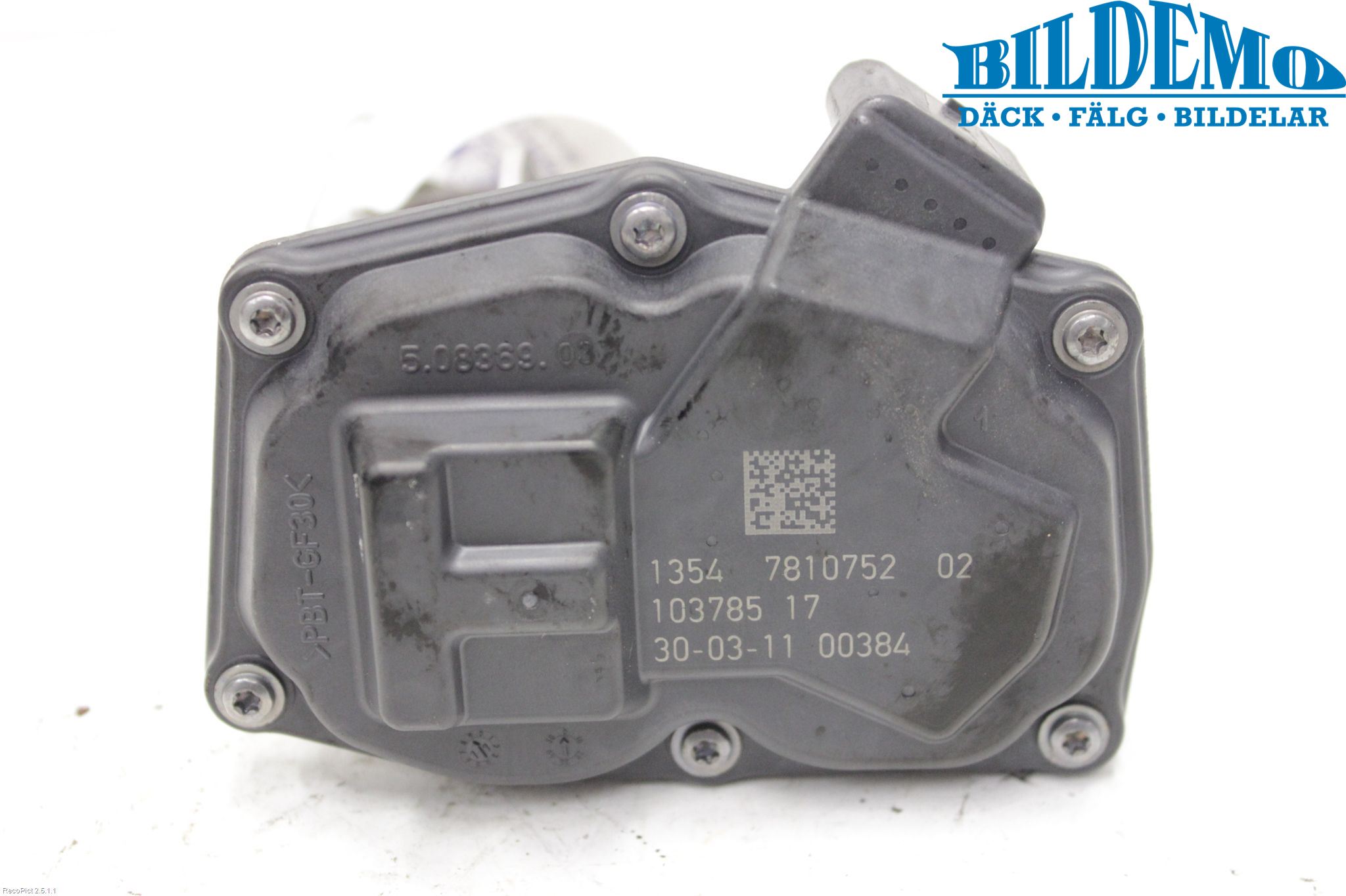 BMW 5 F10/F11/F18 09-17 Injspjällhus