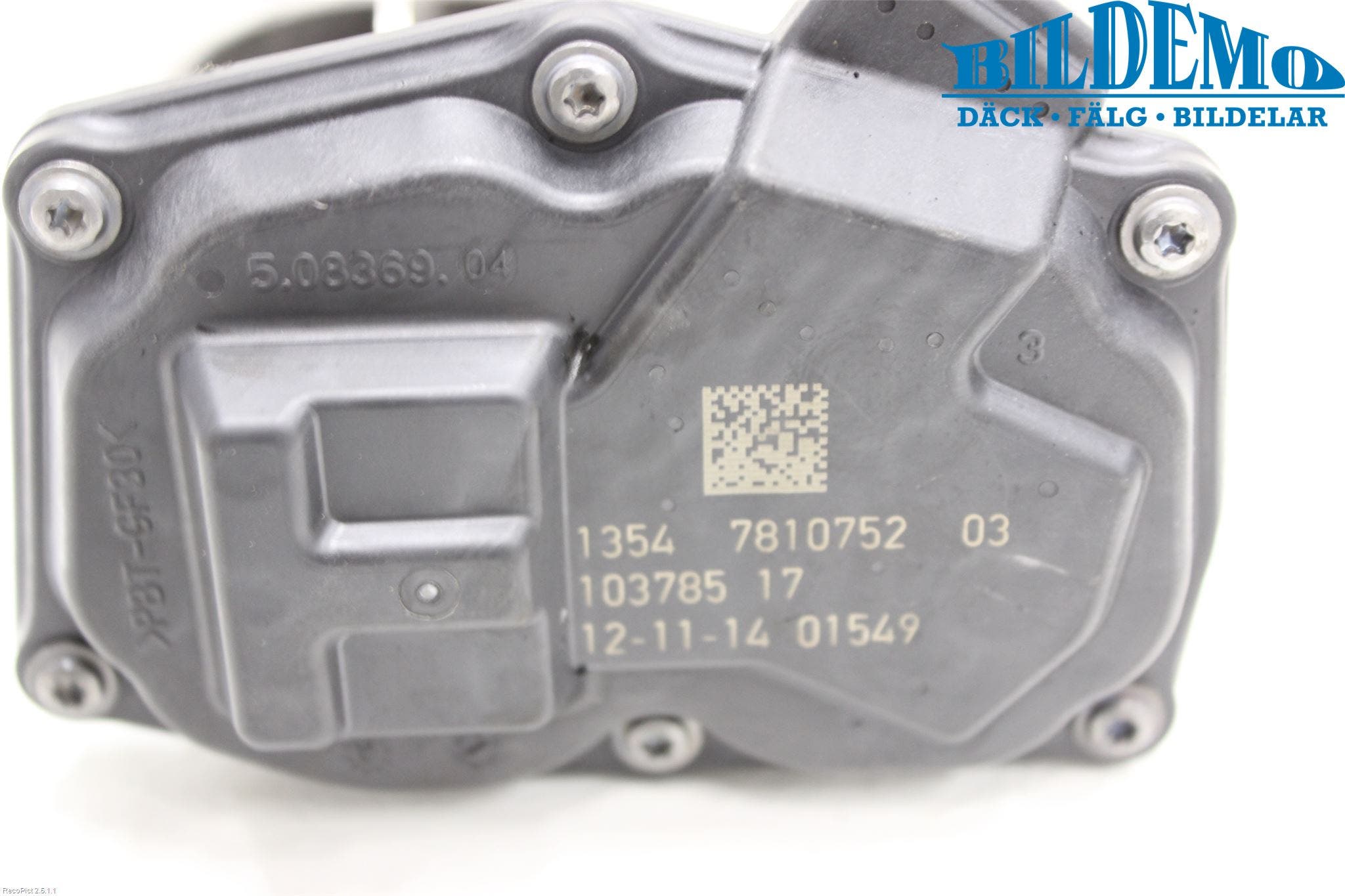 BMW 3 GT F34 13-19 Injspjällhus