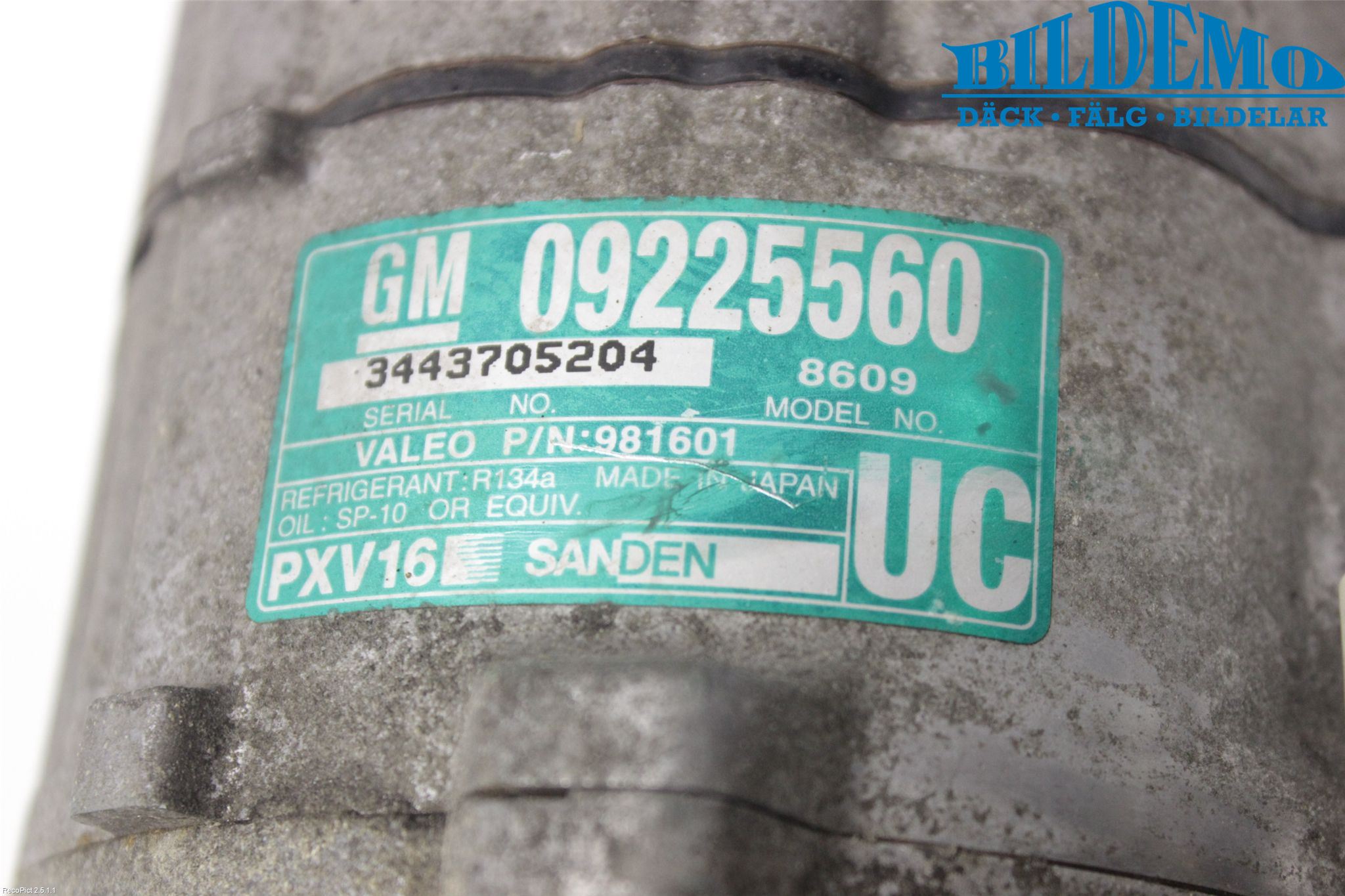 Opel VECTRA C 02-05 Ac Kompressor