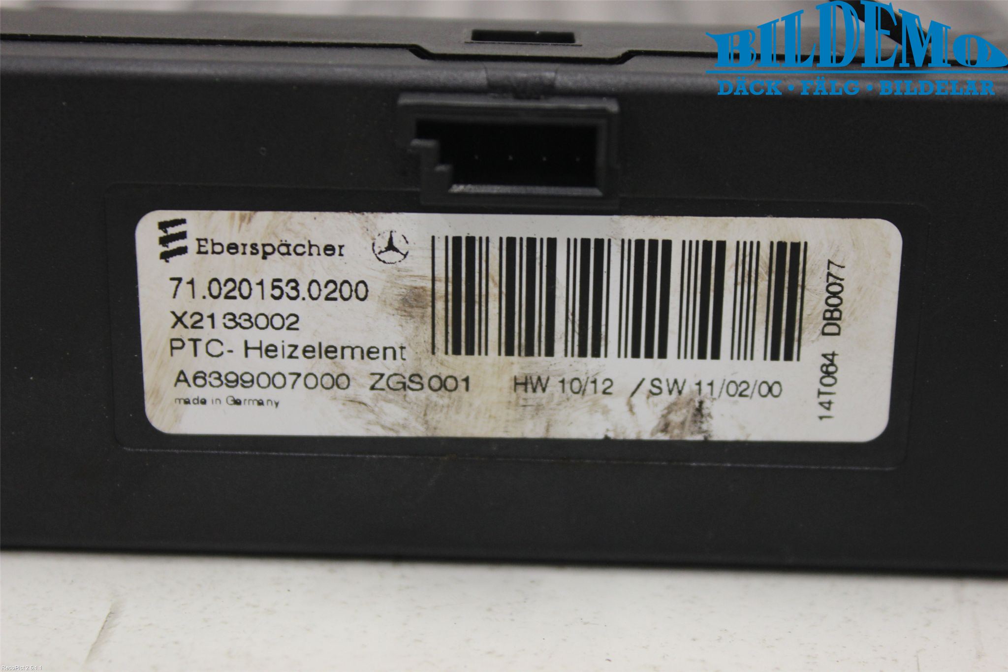 Mercedes-Benz MB VITO/VIANO (W639) 04-14 Värmepaket Extra