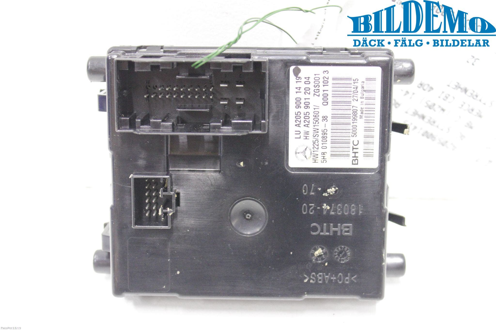 Mercedes-Benz MB C-KLASS (W205) 14-21 Ac Styrenhet Ac Manöveren