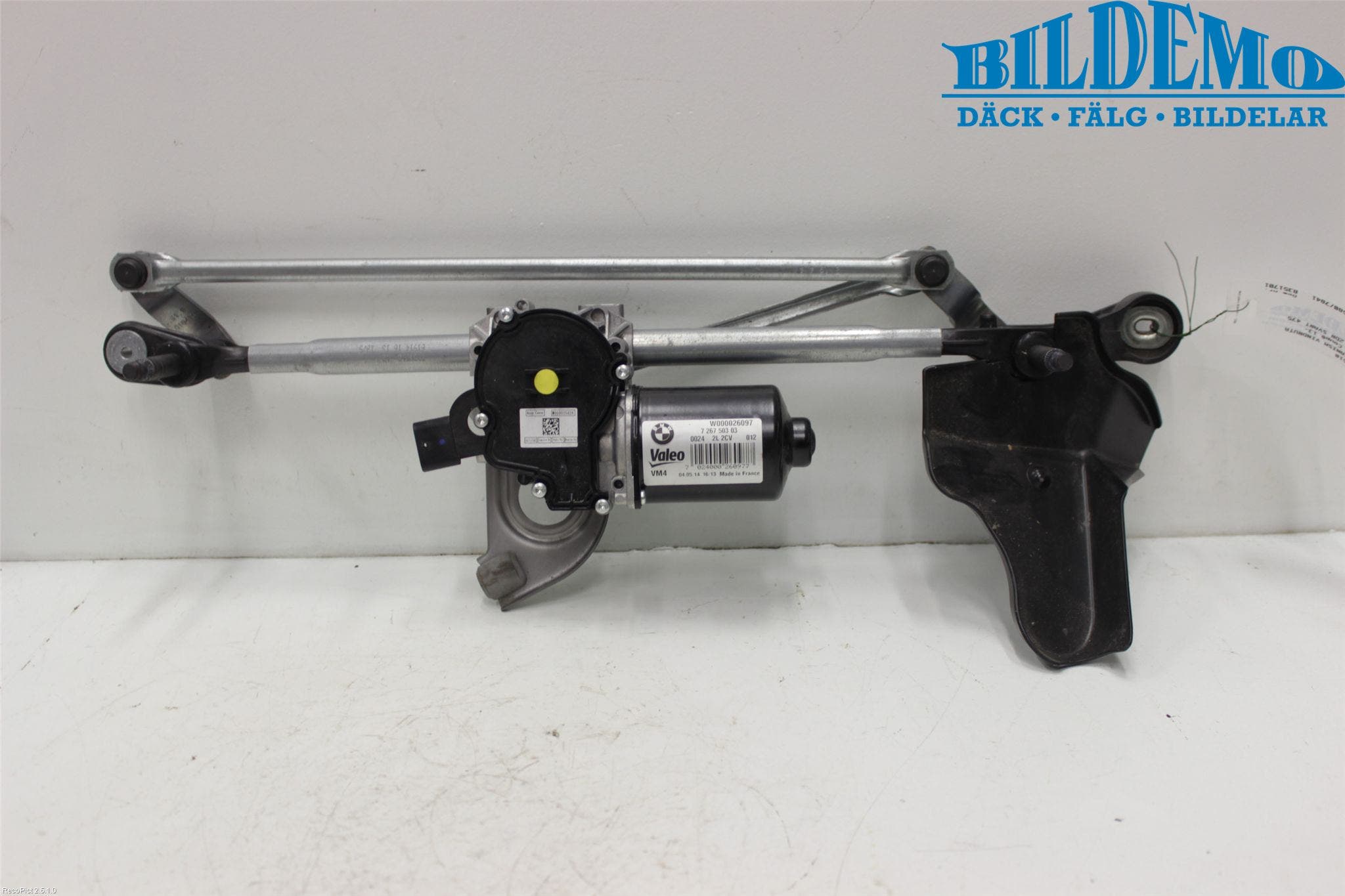 BMW 2 F22/F23/F87 Coupé/Cab 13-21 Torkarmekanism Vindruta