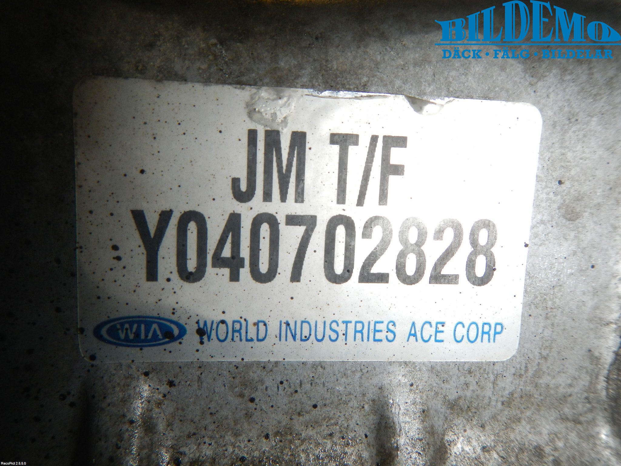 Hyundai TUCSON 05- Växel Fördelningslåda