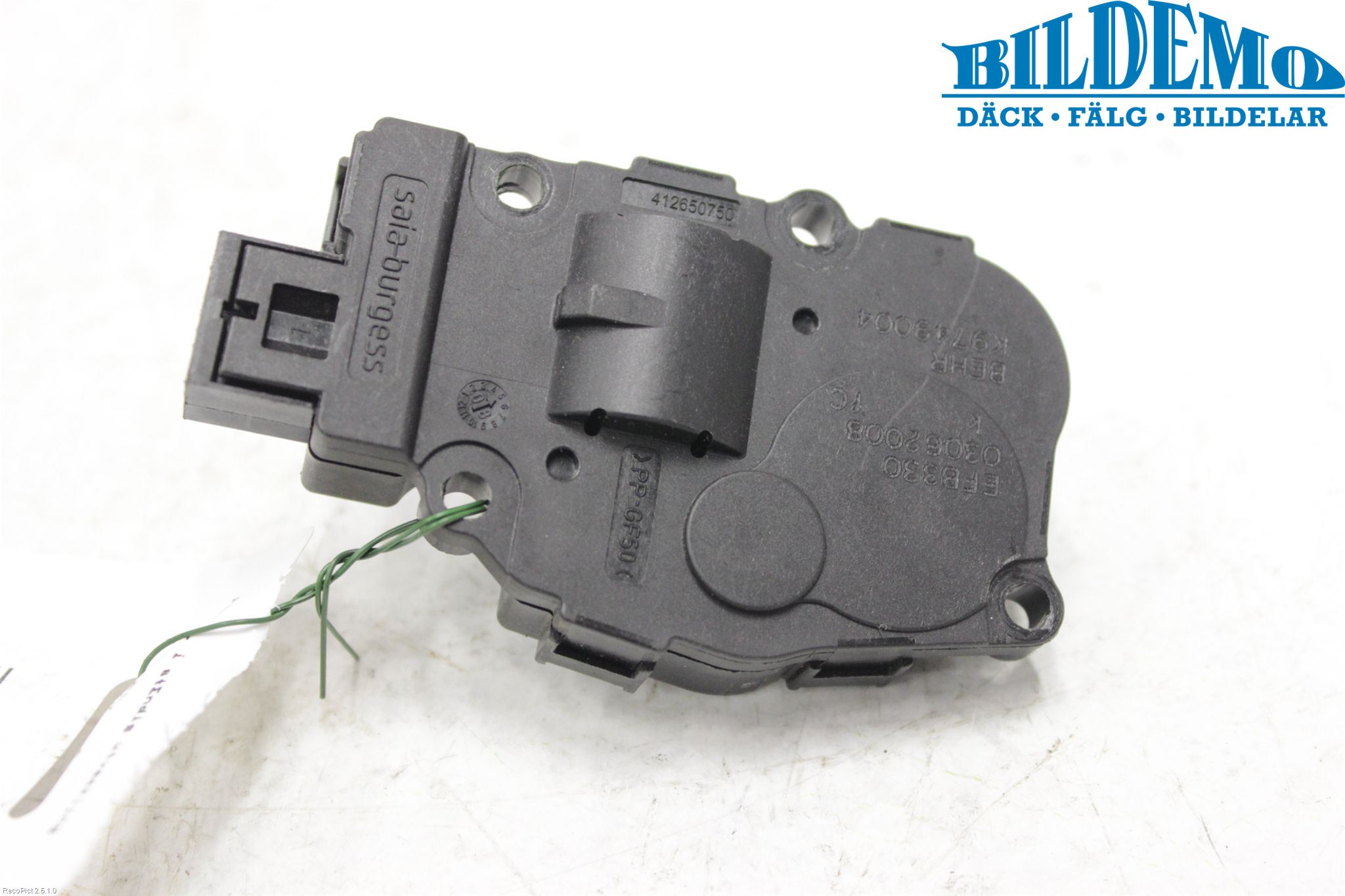 Mercedes-Benz MB C-KLASS (W204) 07-15 Värme Reglermotor