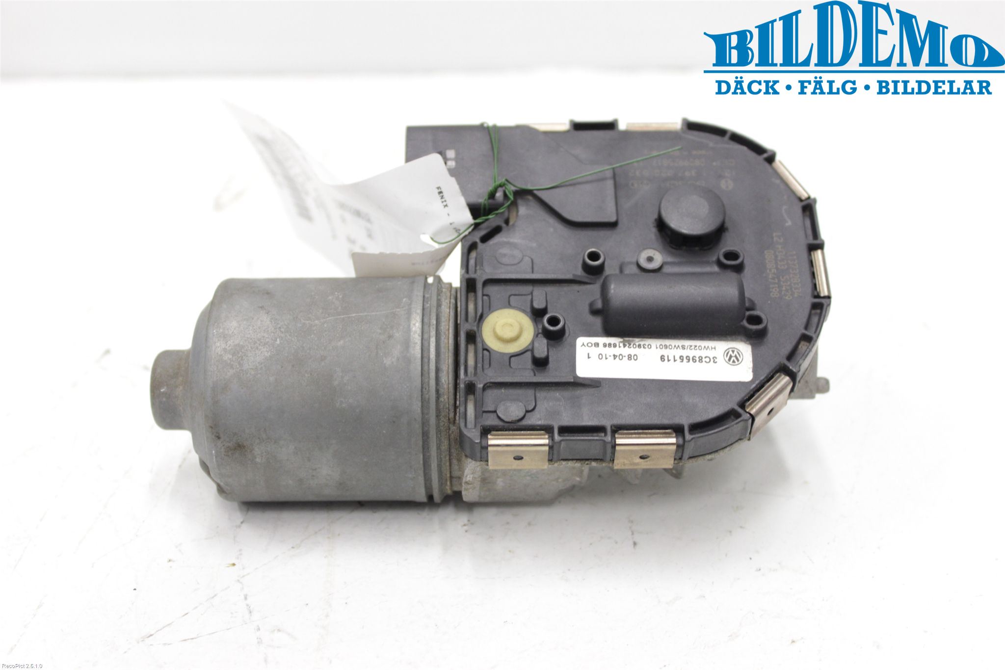 Volkswagen VW PASSAT CC 08-16 Torkarmotor Vindruta