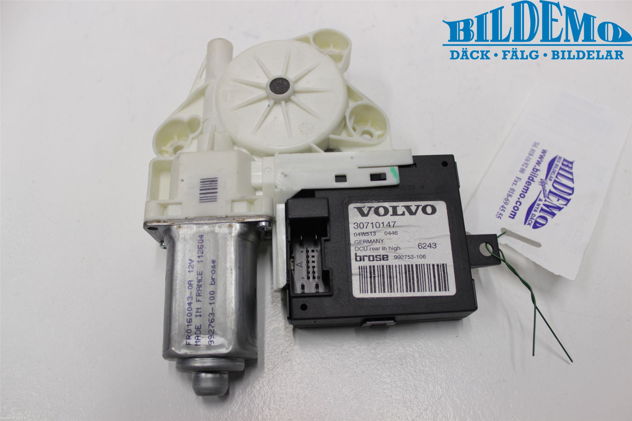 Volvo V50 04-07 Fönsterhissmotor