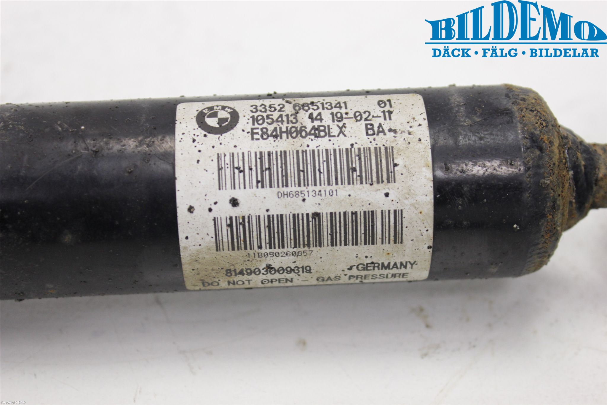 BMW X1 E84 10-15 Stötdämpare Bak